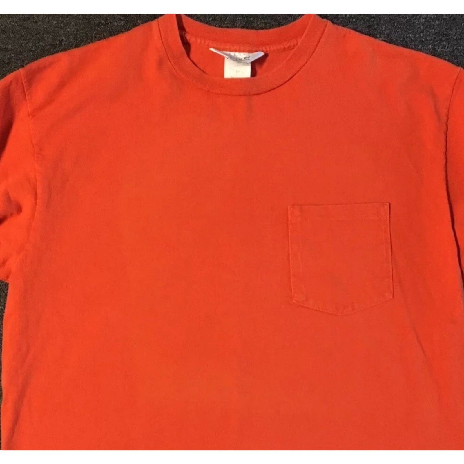 Vintage VINTAGE 90s Asplundh Tree Trimming Faded Distress Construction Shirt L Long Orange Grunge Trucker Mens T-Shirt USA 80s 90s Grunge Size US L / EU 52-54 / 3 - 6 Thumbnail