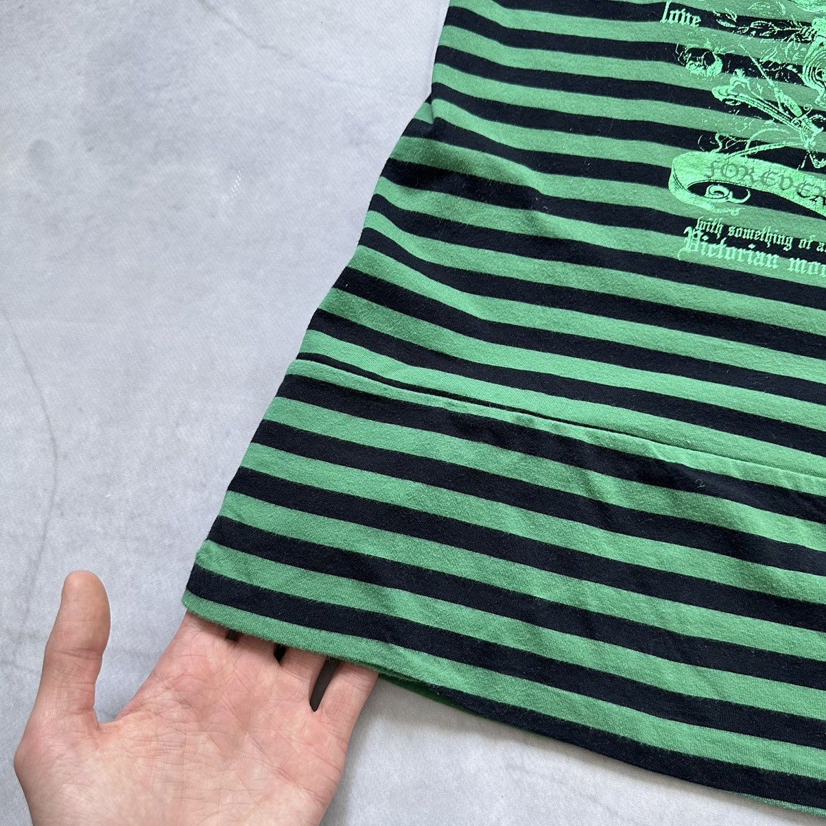 Hysteric Glamour × Undercover Striped Punk Skull Hysteric Glamour Style T Shirt Tank Top Size L / US 10 / IT 46 - 6 Thumbnail