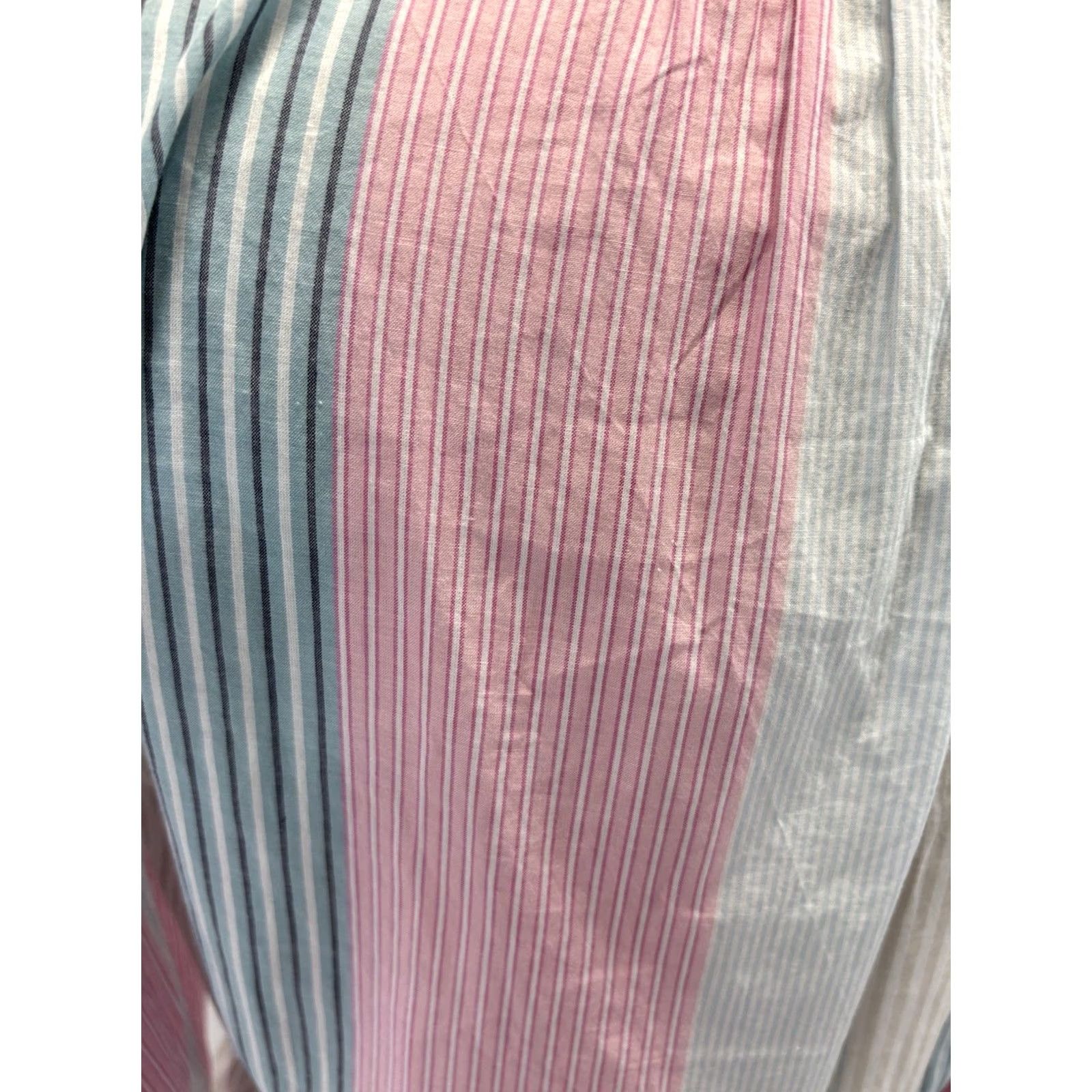 J.Crew J. Crew Striped Shirt Dress Women’s 12 Fit And Flare Pockets Preppy Contrast Size XL / US 12-14 / IT 48-50 - 6 Thumbnail