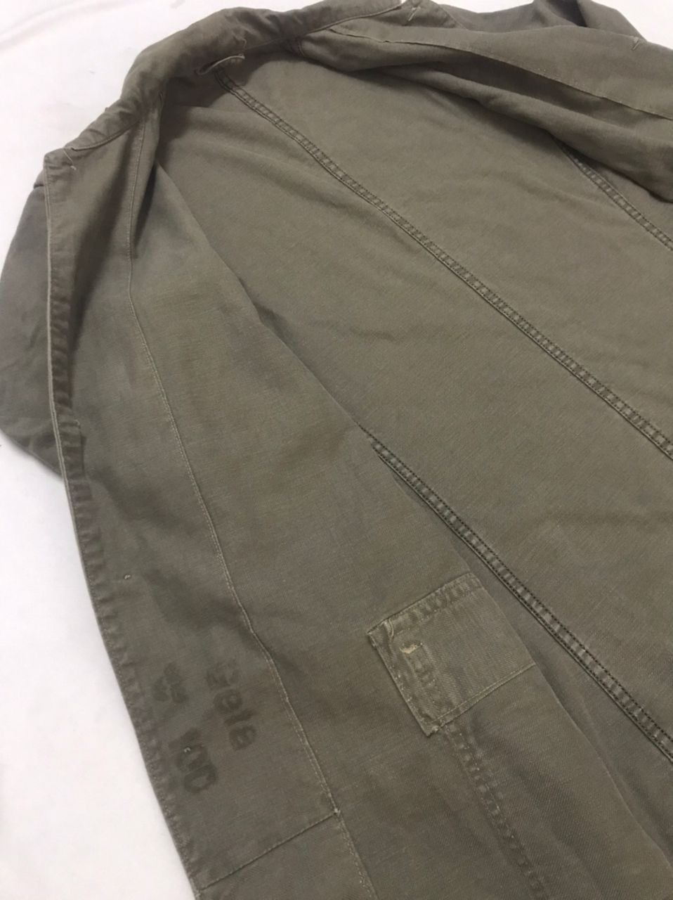 Vintage Vintage 60s 70s Swedish Army Chore Coat Size US L / EU 52-54 / 3 - 13 Thumbnail