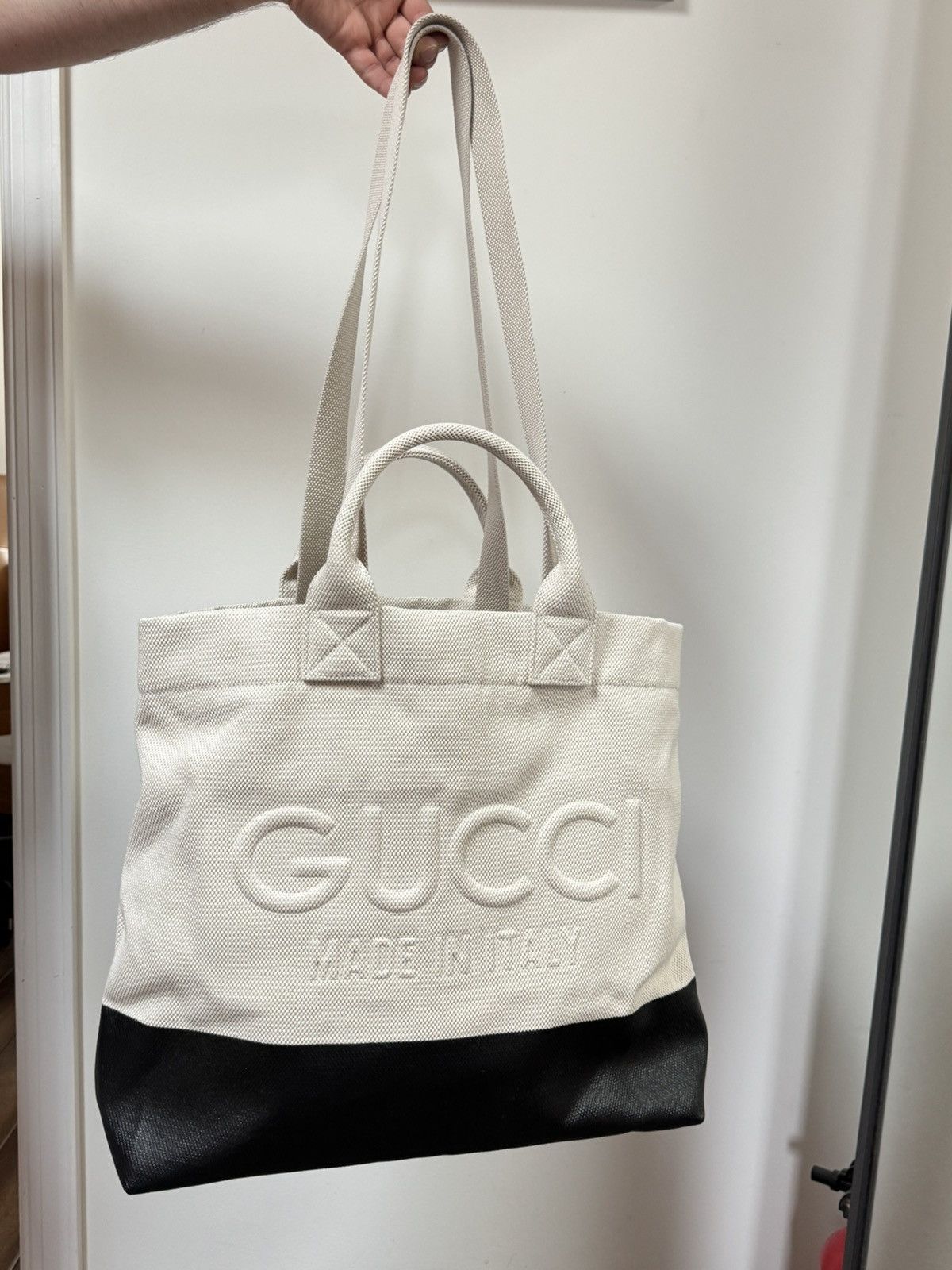 Gucci Gucci Heavy Canvas Tote Bag Size ONE SIZE - 2 Thumbnail
