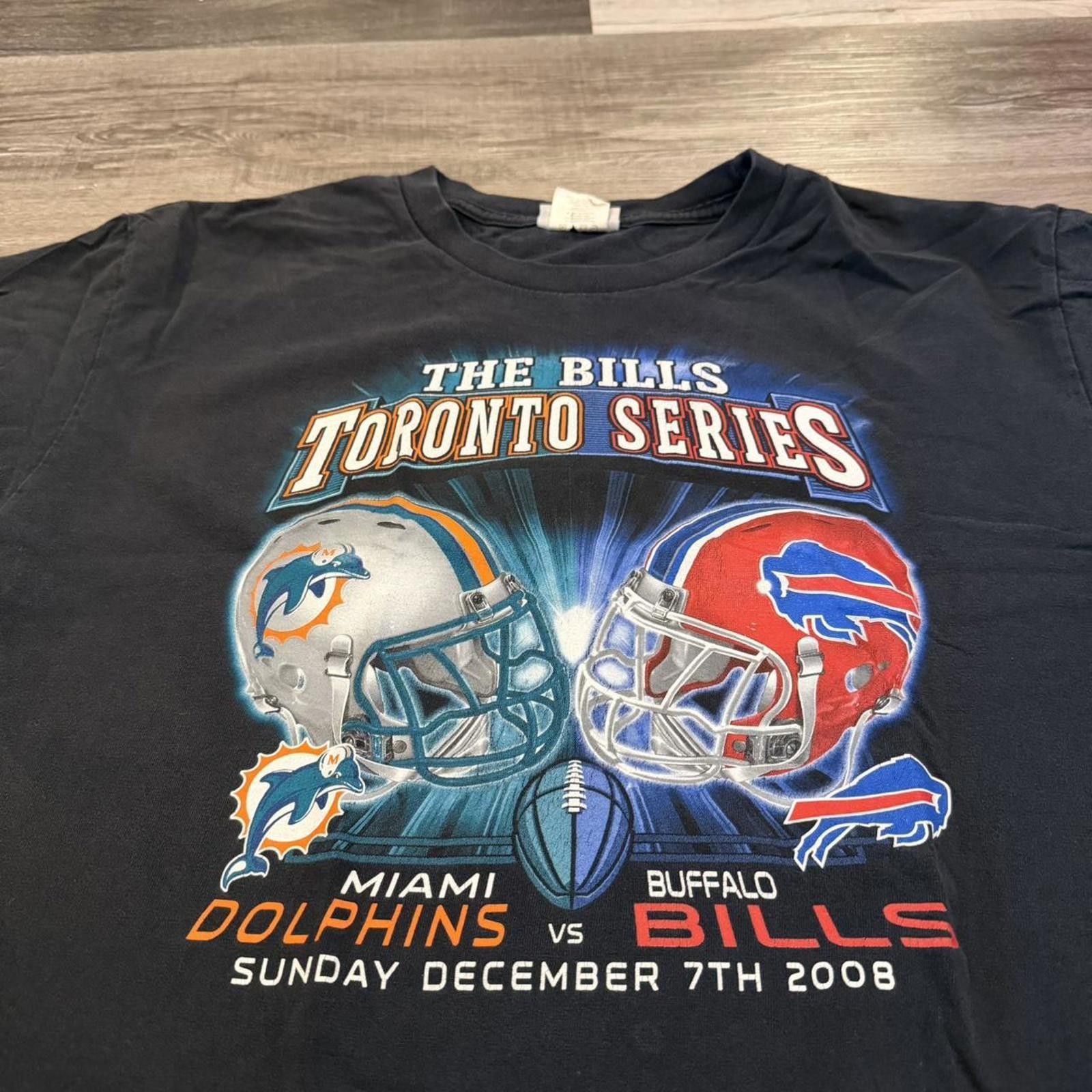 Reebok Vintage Toronto series buffalo bills Miami dolphins t shirt Size US L / EU 52-54 / 3 - 2 Thumbnail