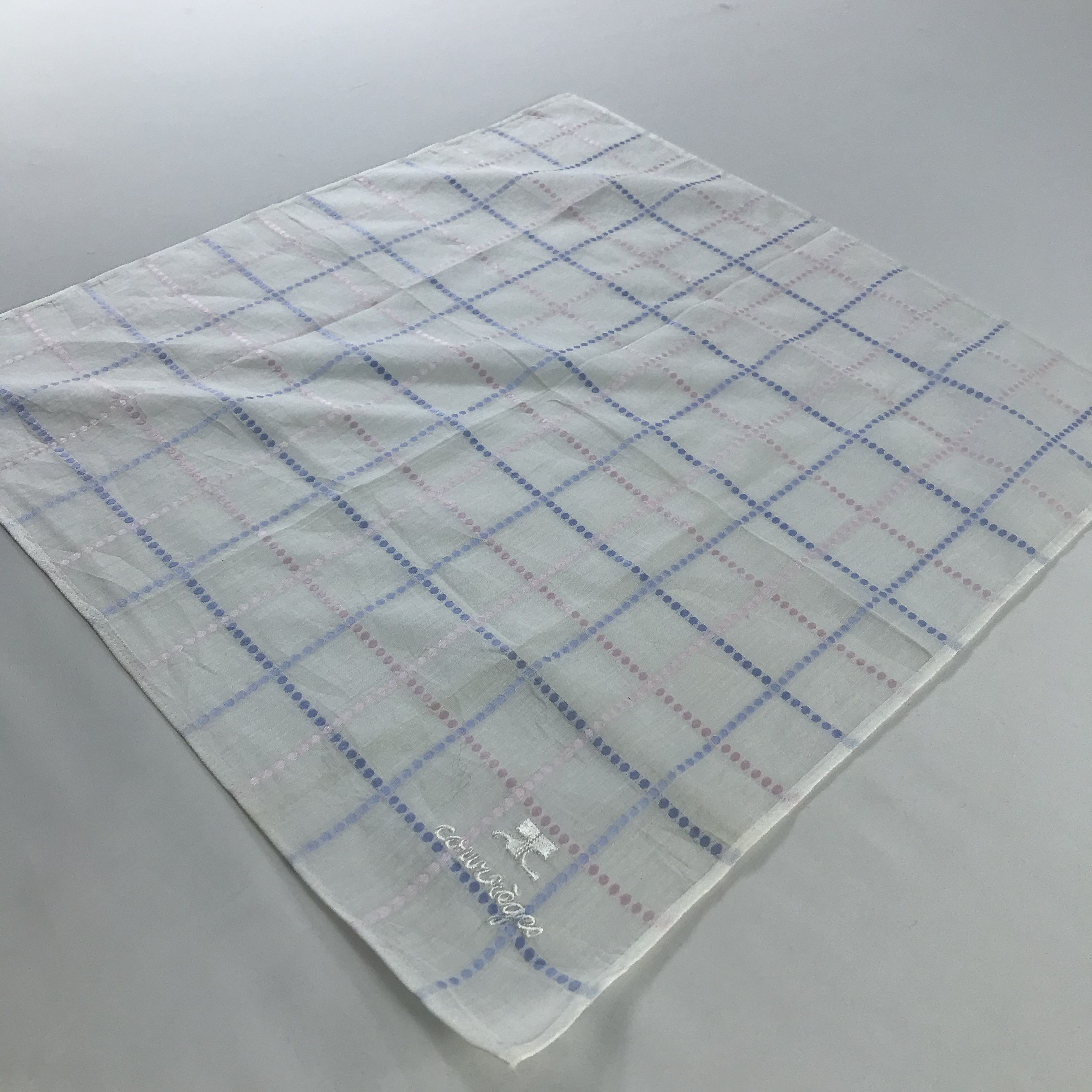 Courreges × Vintage Courreges Bandana / Handkerchief / Neckerchief - S626 Size ONE SIZE - 2 Thumbnail