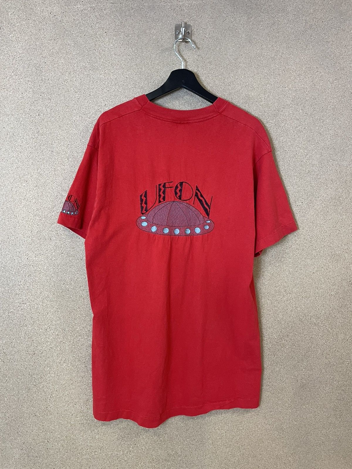 Vintage Vintage 1990s ”Ufon” Made in USA T-Shirt - XL Size US XL / EU 56 / 4 - 1 Thumbnail