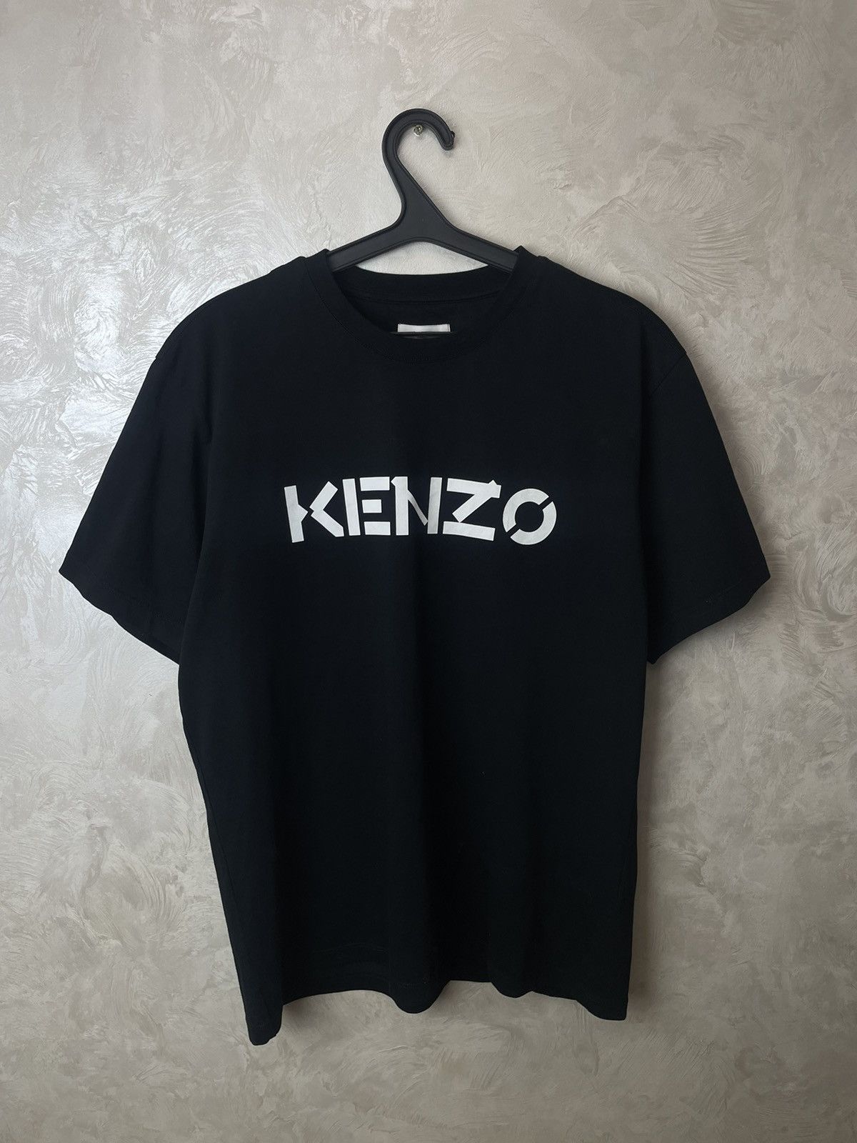 Kenzo Kenzo New Black Logo Shirt Men XL Size US XL / EU 56 / 4 - 1 Thumbnail