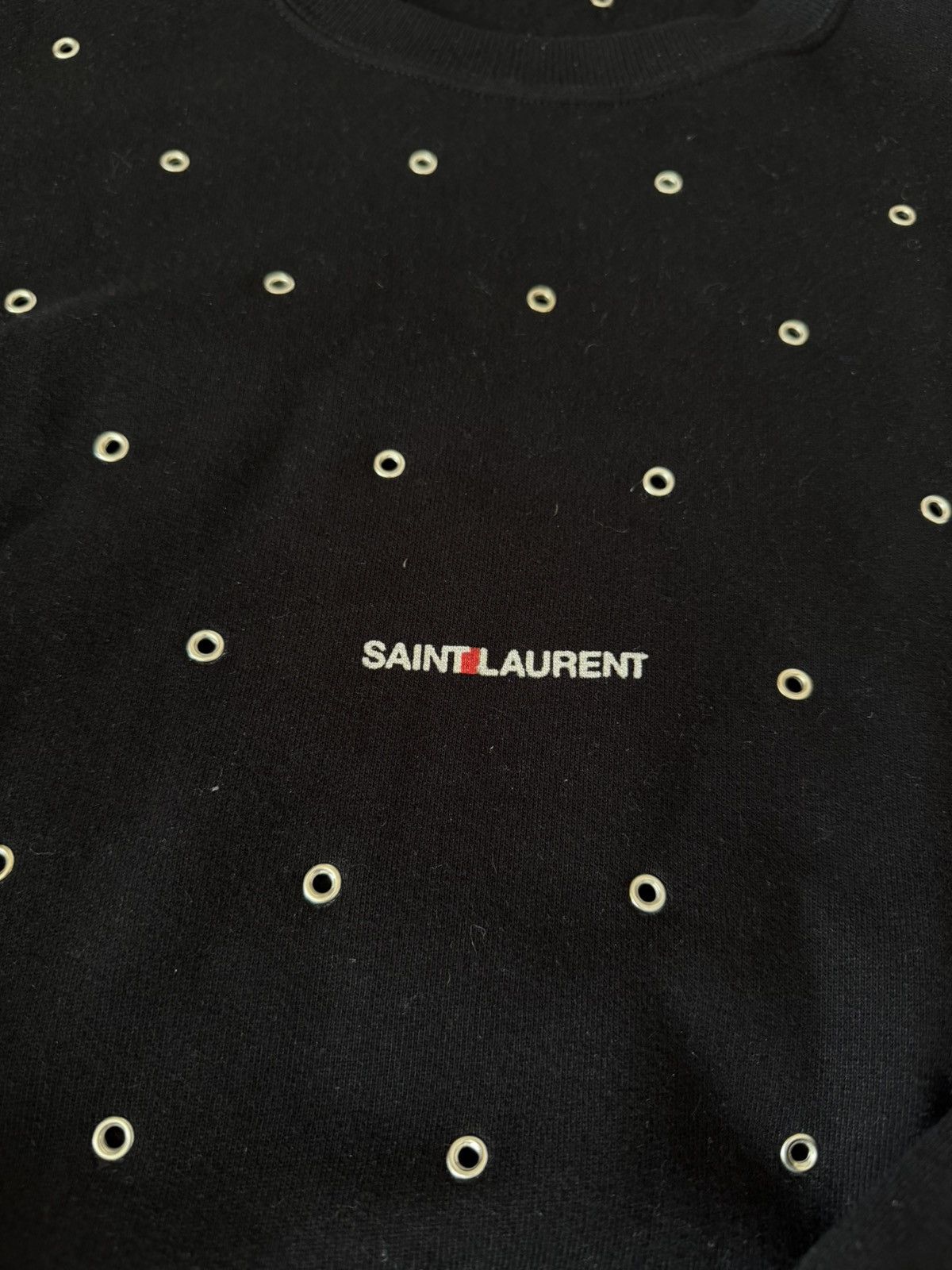 Saint Laurent Paris Saint laurent crewneck Size US XL / EU 56 / 4 - 2 Thumbnail