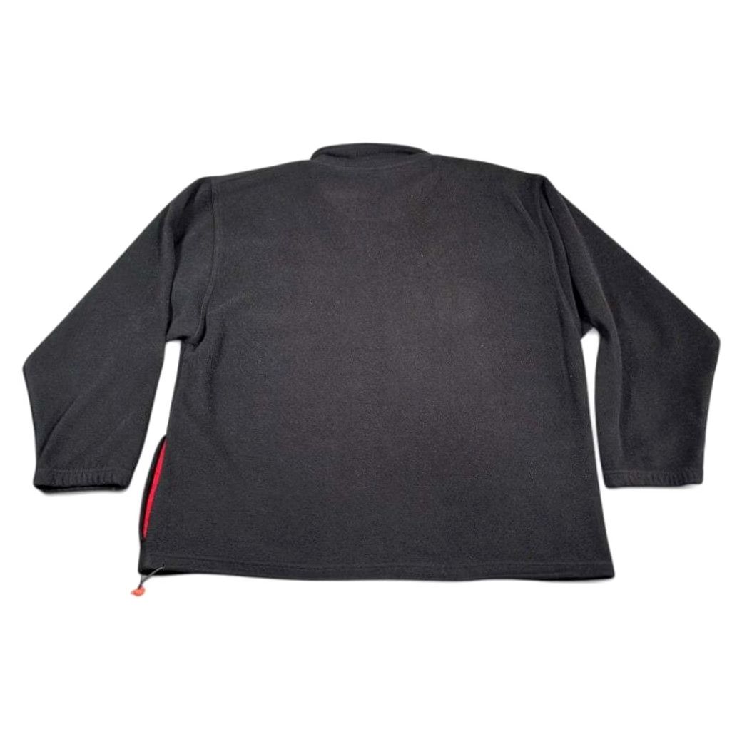 Wilson VINTAGE Wilson Sweater Pullover Adult 2XL Black Red Polyester Fleece 90s Sport Logo Embroidered 1/4 Zip Mens Size US XXL / EU 58 / 5 - 2 Thumbnail