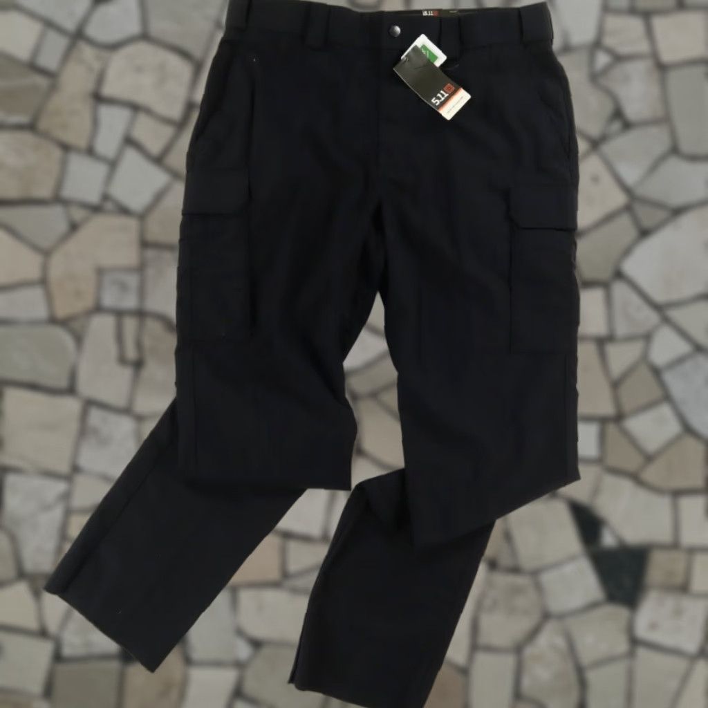 Vintage 5.11 Tactical Class B Unhemmed Cotton Blend Ripstop Cargo Pants Black Men's 38 Size US 38 / EU 54 - 1 Thumbnail