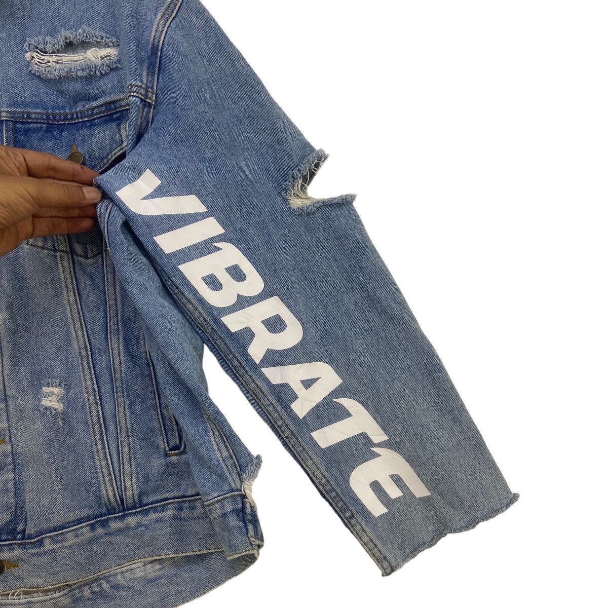 Japanese Brand Japanese Brand Vibrate Street Fashion Distressed Denim Size US M / EU 48-50 / 2 - 7 Thumbnail