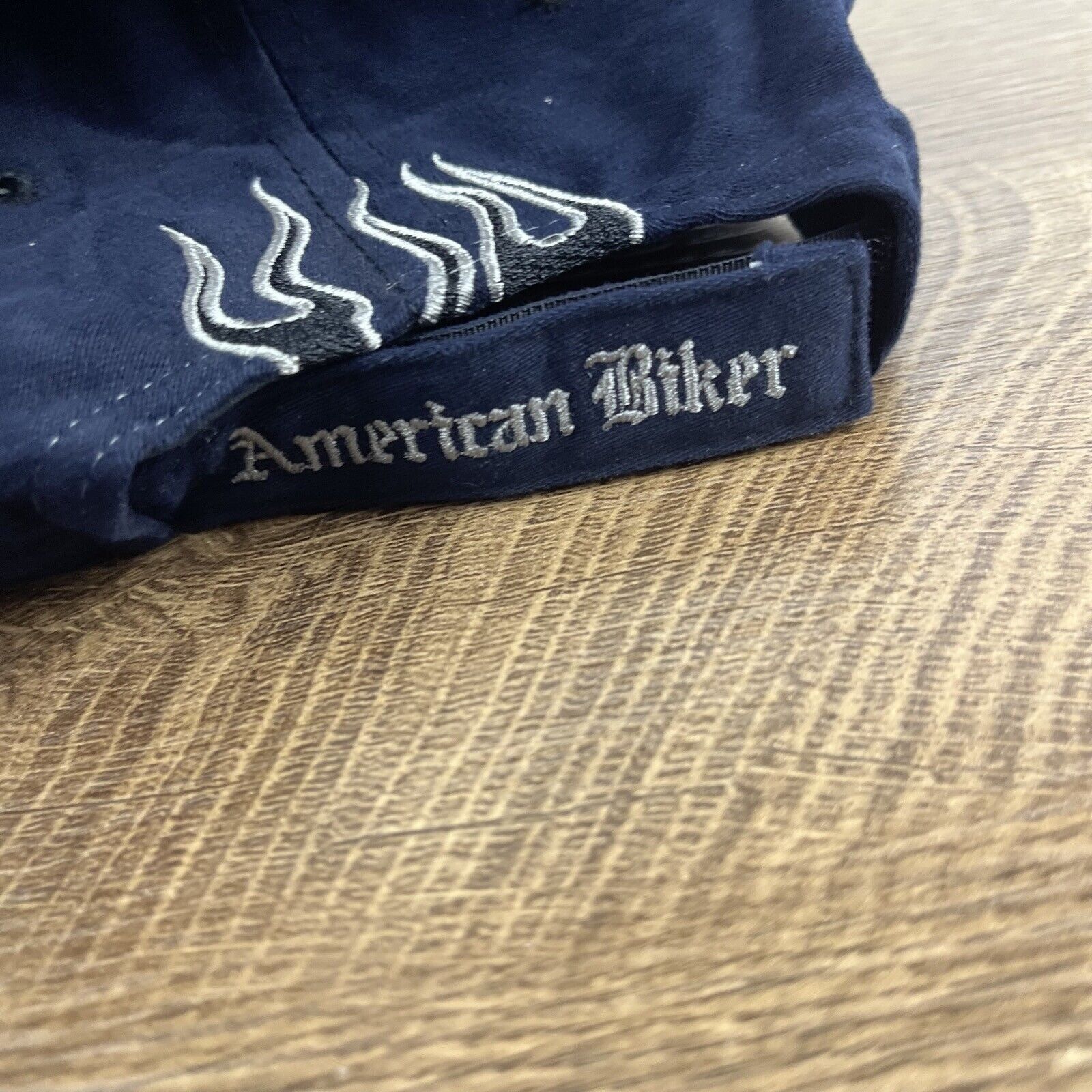 Other American Biker Hat Motorcycle Biker Blue Cap Adjustable Blue Size ONE SIZE - 9 Thumbnail