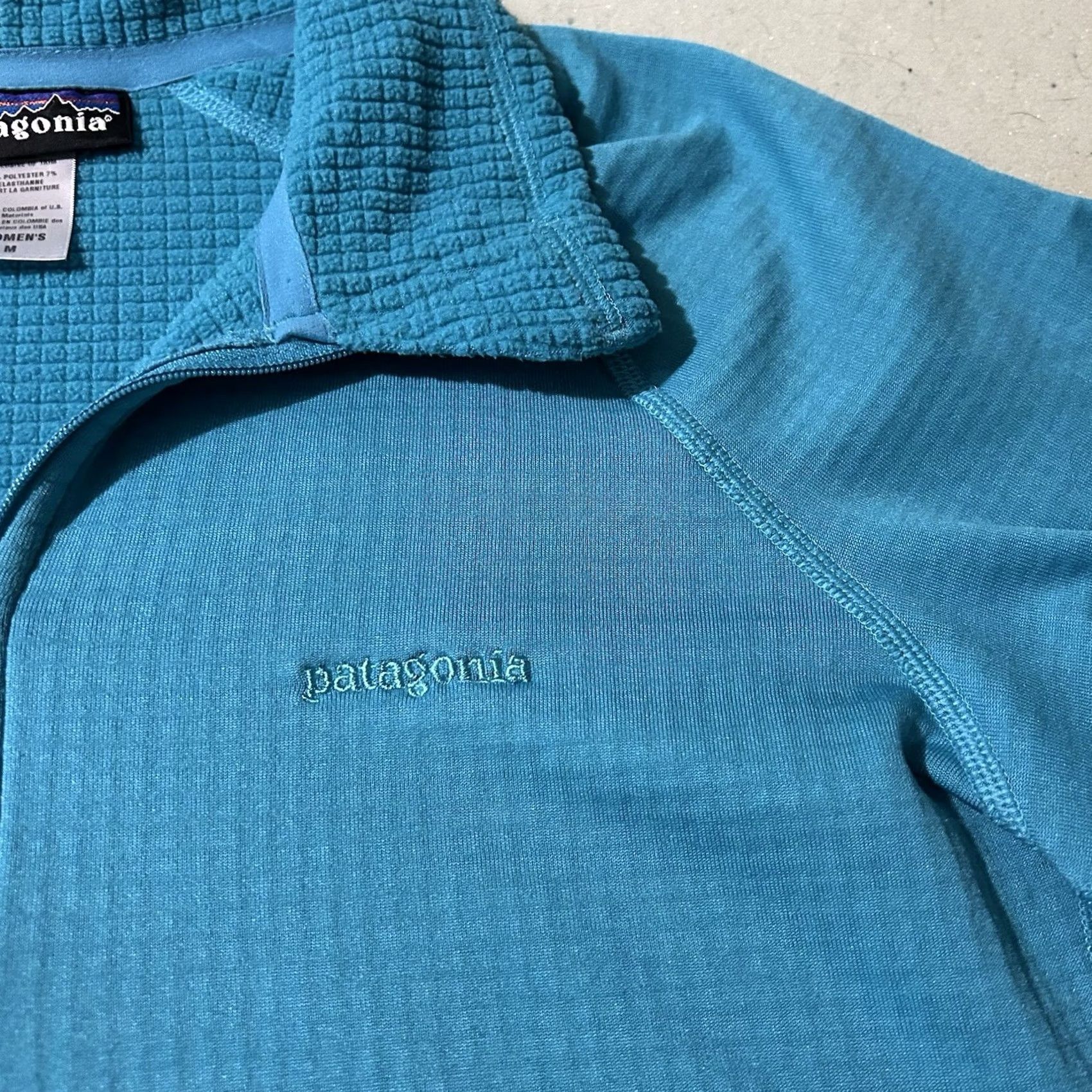 Patagonia VINTAGE Patagonia Regulator Quarter Zip Pullover Blue M Women Jacket XS? Size M / US 6-8 / IT 42-44 - 2 Thumbnail