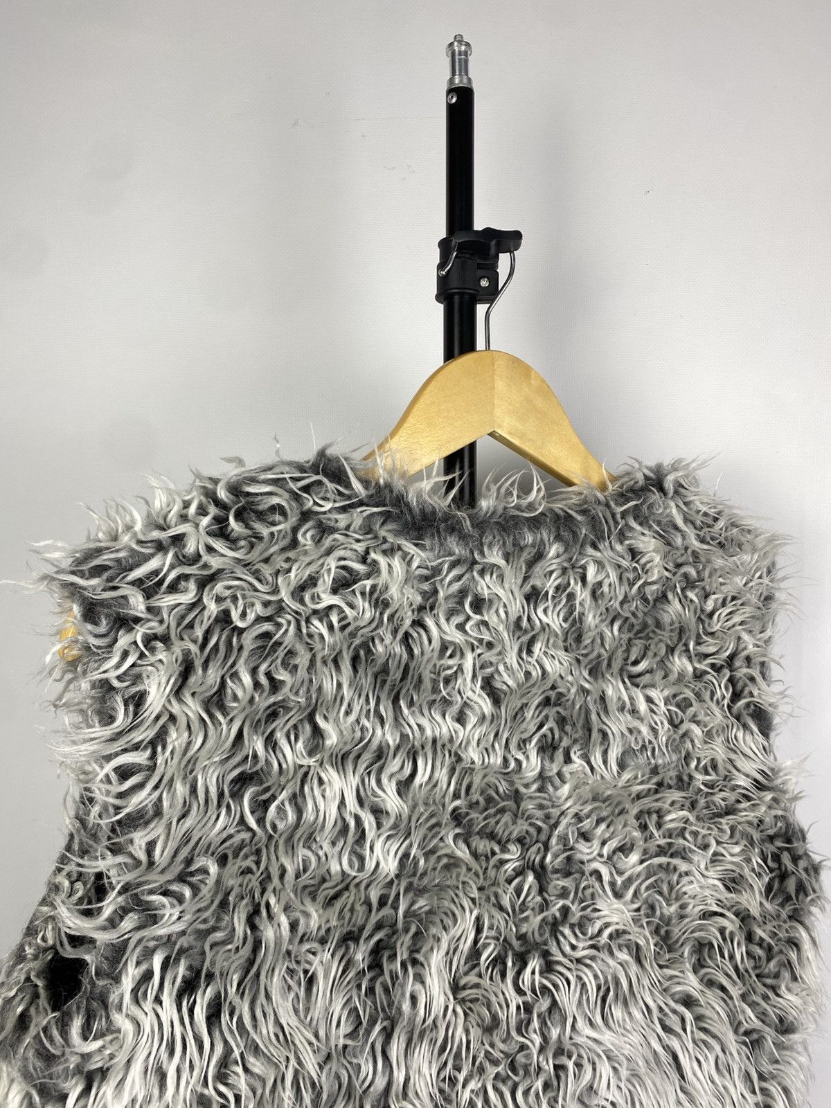 Japanese Brand × Vintage 🔥 RARE 🔥 Vintage Super Mohair Faux Fur Vest y2k Size S / US 4 / IT 40 - 4 Thumbnail
