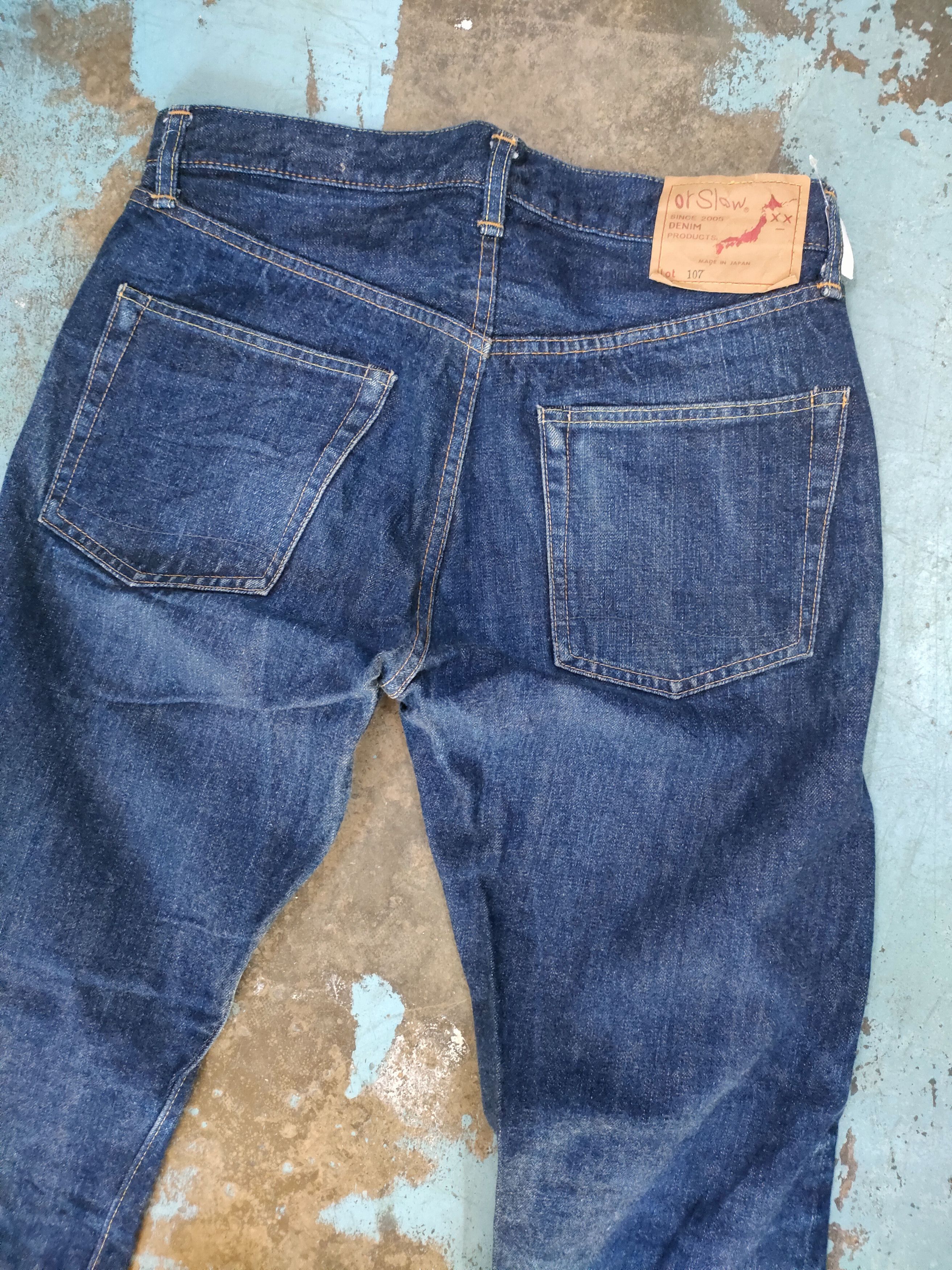 Japanese Brand Or Slow Japan Selvedge Jeans Size US 32 / EU 48 - 10 Thumbnail