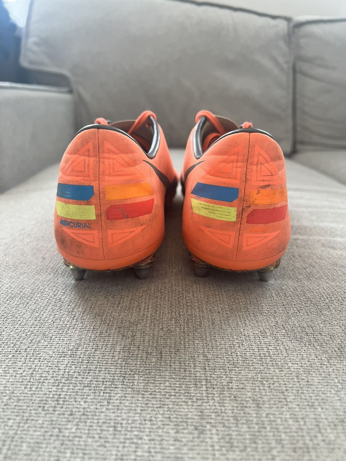Nike Nike Mercurial Vapor VIII SG - Bright Mango Size US11/EUR45 Size US 11 / EU 44 - 7 Thumbnail