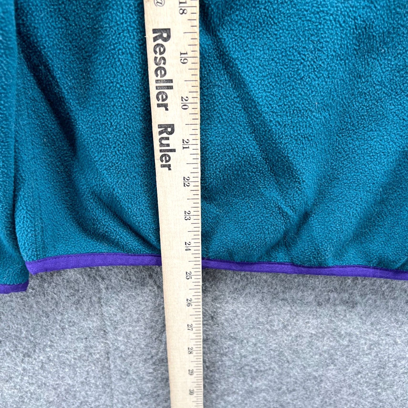 Vintage VINTAGE L.L.Bean Sweater Women Small Teal Blue Half Zip Mountain Fleece Polartec 1/2 Zip Jacket Pullover Size S / US 4 / IT 40 - 7 Thumbnail