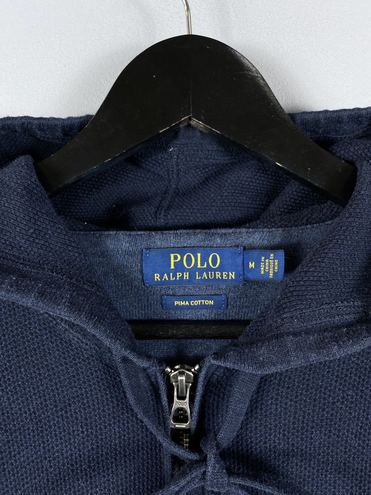 Polo Ralph Lauren × Ralph Lauren × Vintage Interesting Polo Ralph Lauren Zip Hoodie Y2K chief keef Size US M / EU 48-50 / 2 - 5 Thumbnail