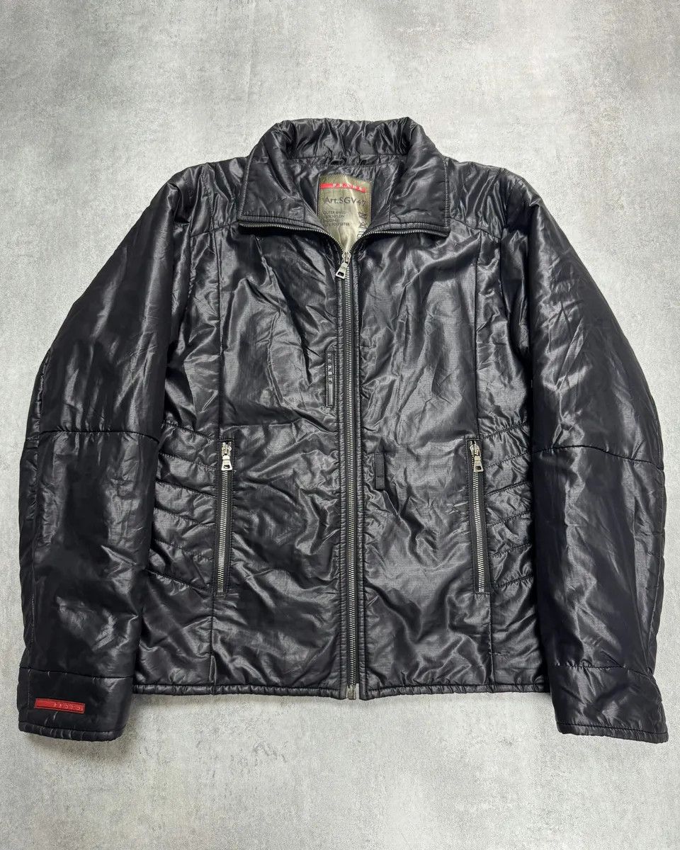 Prada AW2008 Prada Black Sport Puffer Jacket Size US L / EU 52-54 / 3 - 1 Thumbnail
