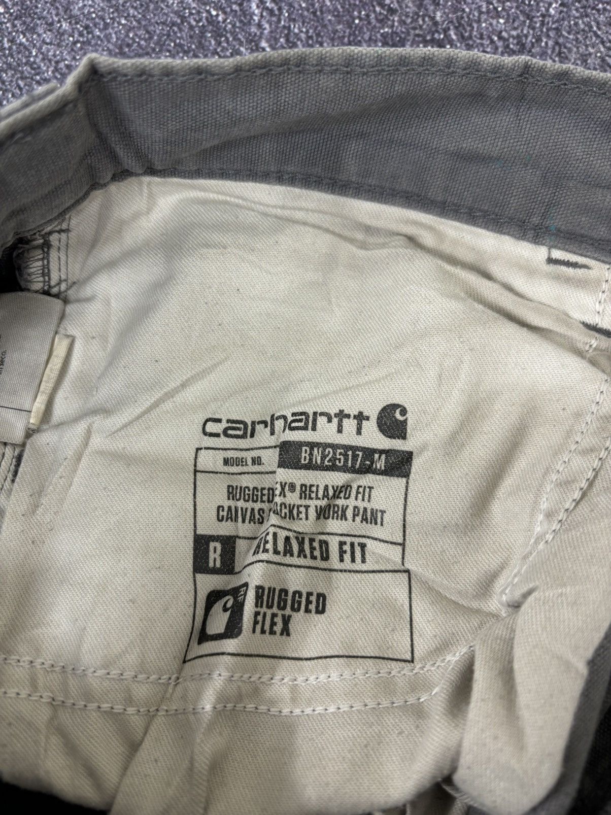 Carhartt Vintage Carhartt USA Gray Y2K Work Hype Pants Jeans Size US 32 / EU 48 - 15 Thumbnail
