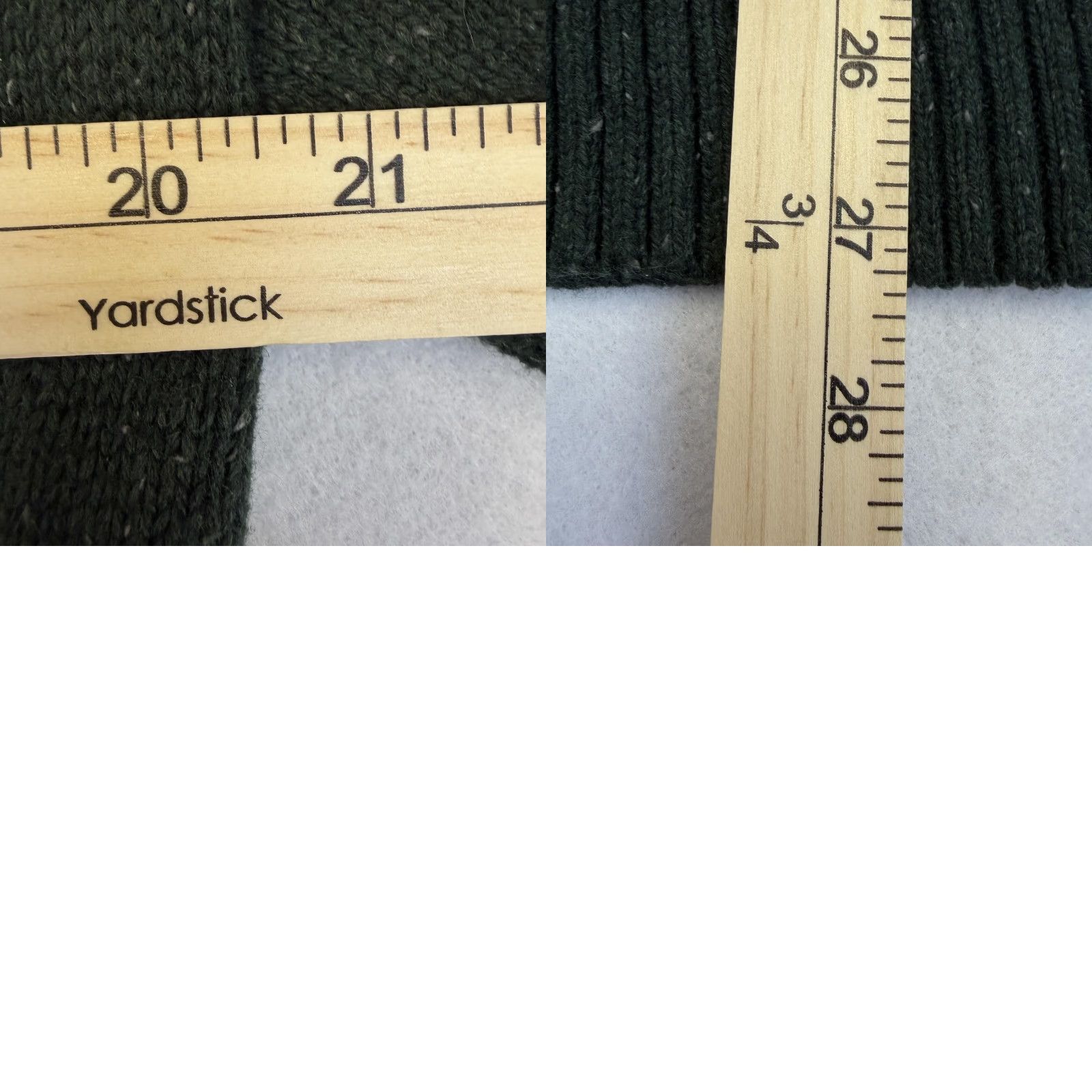 Vintage Sonoma Sweater Mens Large Green Quarter Zip Mock Neck Knit Pullover Casual Size US L / EU 52-54 / 3 - 8 Thumbnail