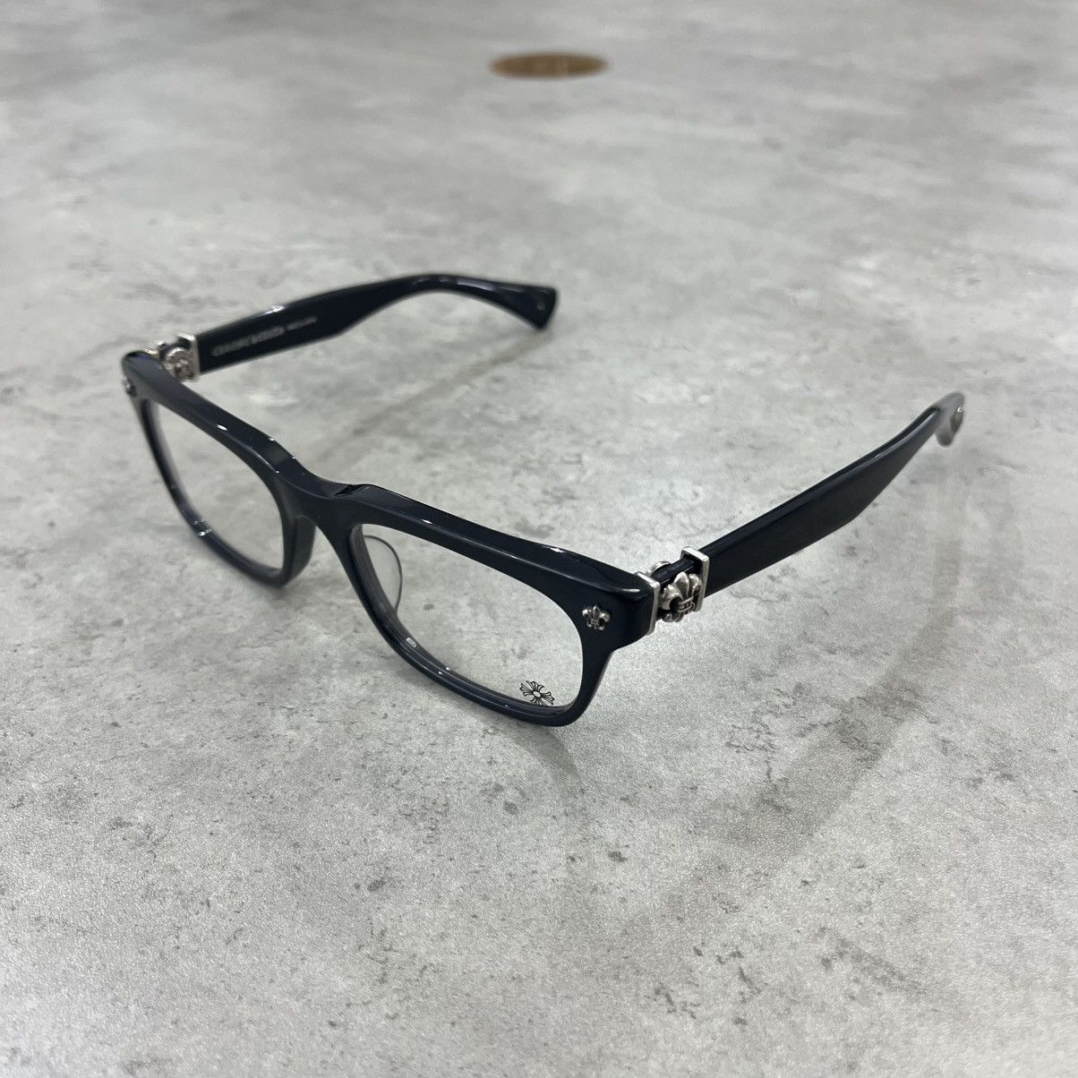 Chrome Hearts Chrome Hearts GITTIN ANY ? Black Glasses Size ONE SIZE - 1 Thumbnail