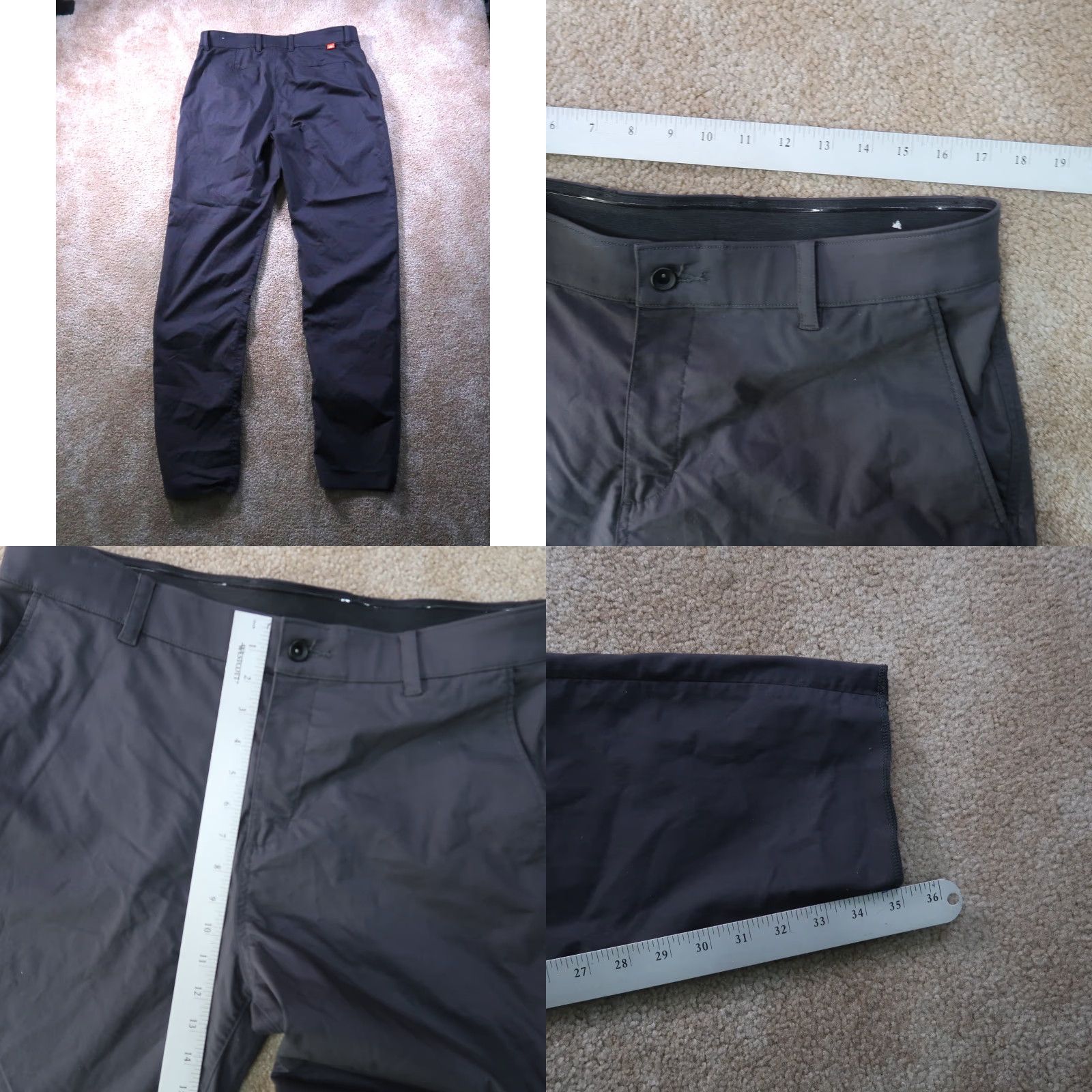 Nike Nike DriFit Golf Chino Pants Men 34 Gray Flat Front Size US 34 / EU 50 - 9 Thumbnail