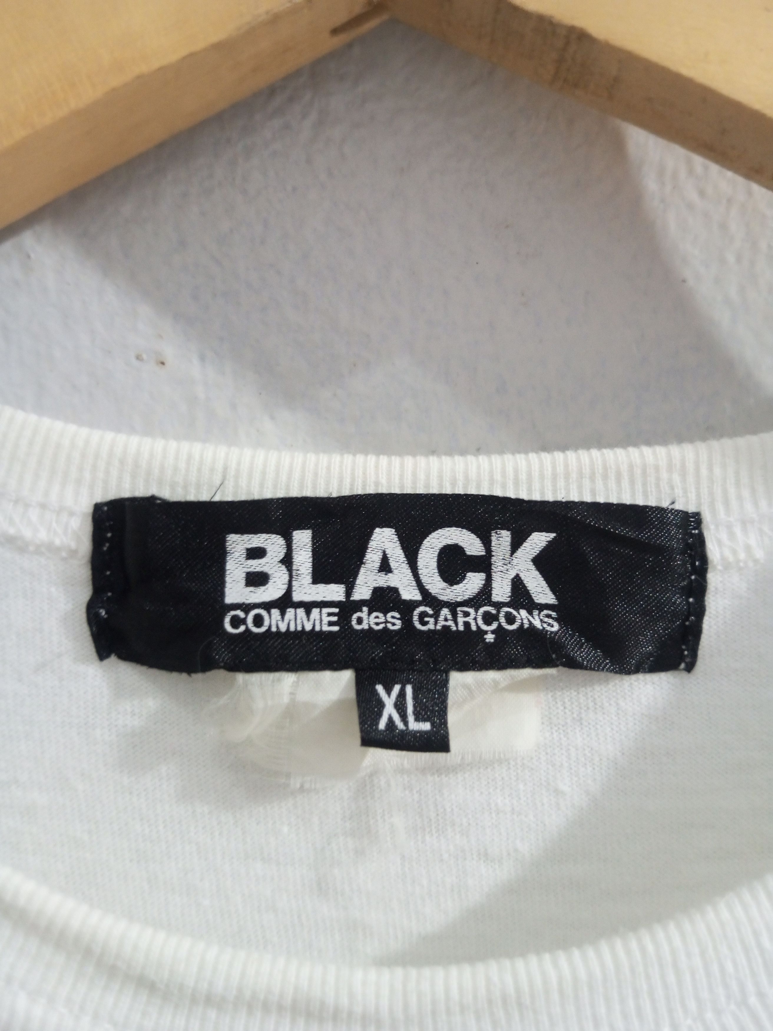Comme des Garcons Homme Comme des garcons patch black velevet long sleeve t shirt Size US L / EU 52-54 / 3 - 9 Thumbnail