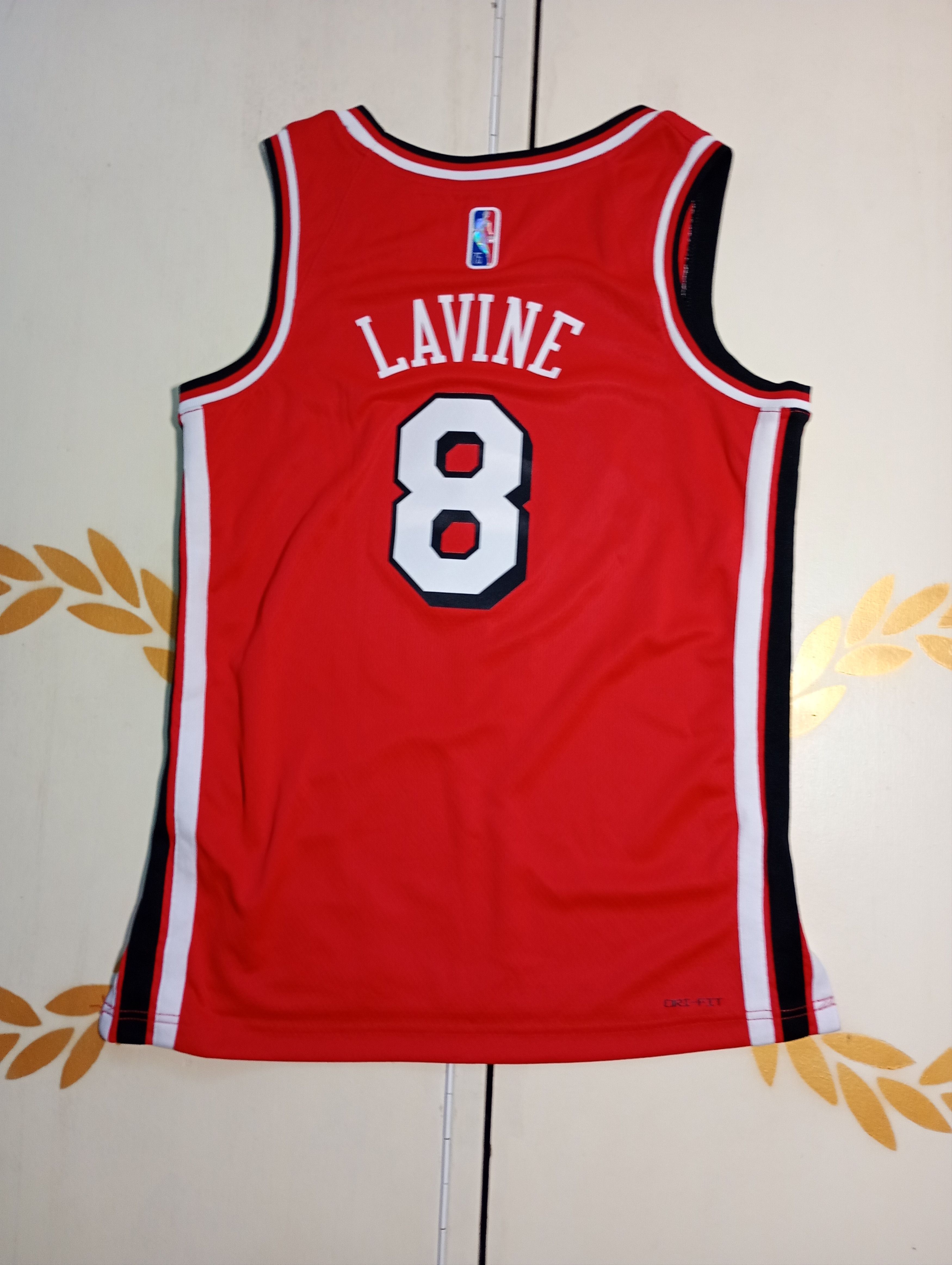 NBA × Nike Nike Chicago Bulls Jersey 8 Zach Lavine 2021-2022 Size US S / EU 44-46 / 1 - 2 Thumbnail