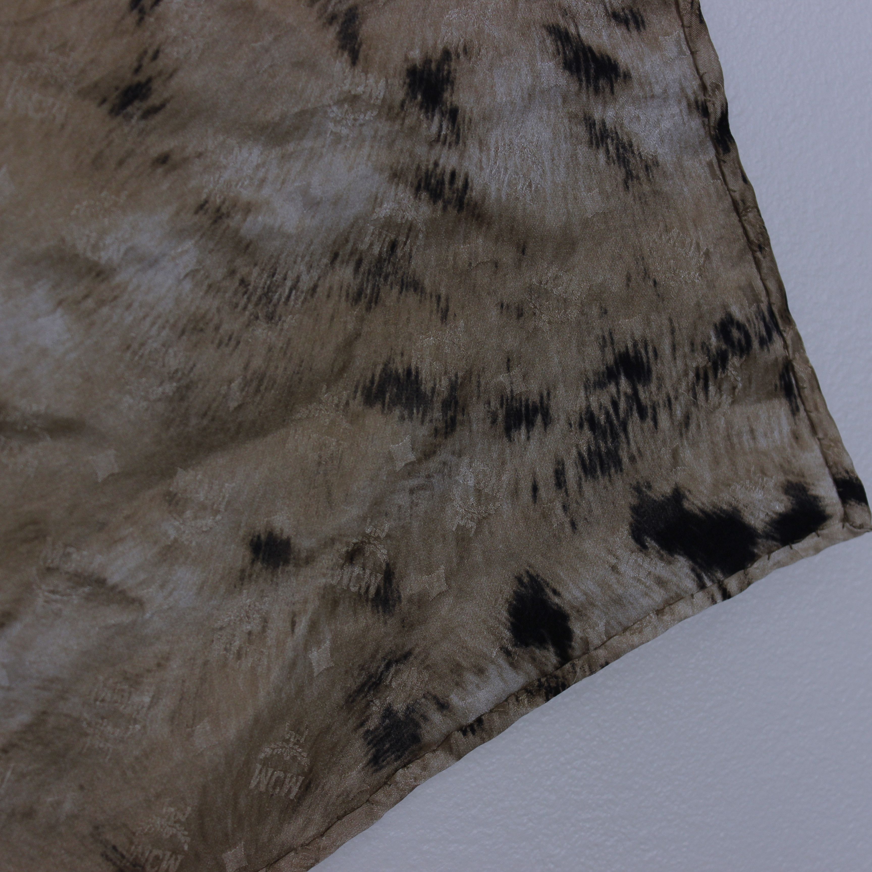 MCM Mcm vintage leopard monogram rare scarf silk Size ONE SIZE - 6 Thumbnail