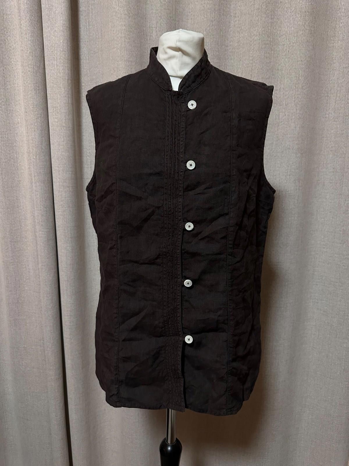 Etro Womens Etro Linen Vest Size 48 Size XL / US 12-14 / IT 48-50 - 1 Thumbnail
