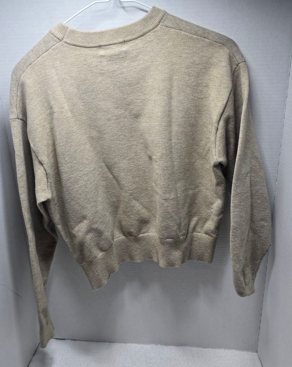 The Unbranded Brand Kids Faded Rose Beige Teddy Bear Crew Neck Sweater S Size S / US 4 / IT 40 - 5 Thumbnail