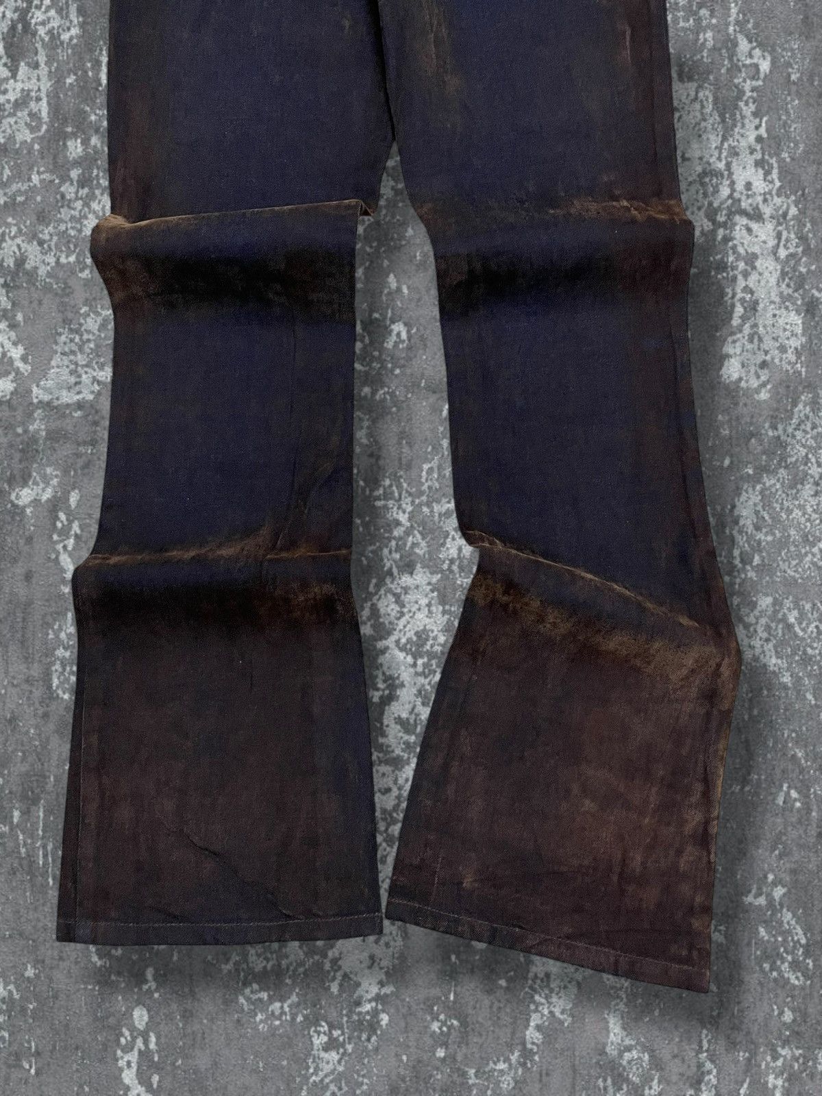 Japanese Brand Vintage 1990s Rare Japan Designer Weatherland Disco Denim Size US 29 - 10 Thumbnail
