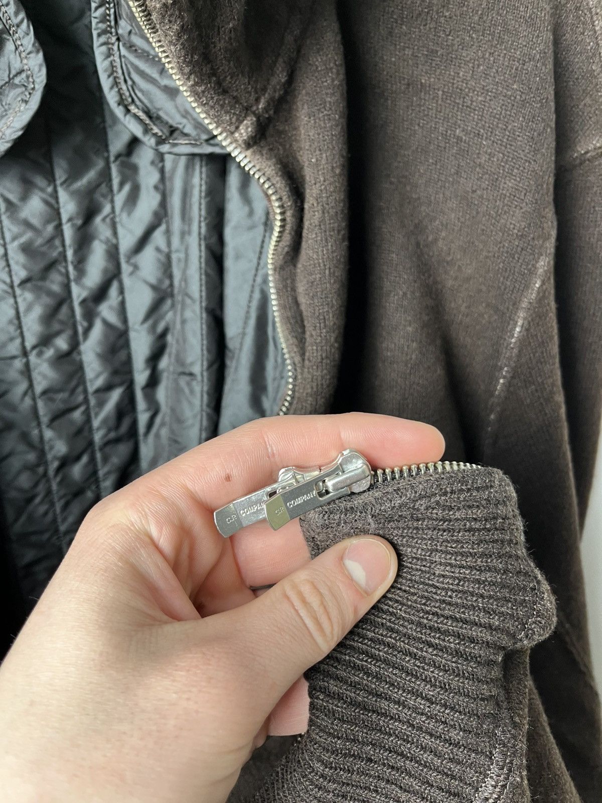 C.P. Company Vintage C.P. Company Wool Lined Zip Hoodie Jacket Size US L / EU 52-54 / 3 - 9 Thumbnail