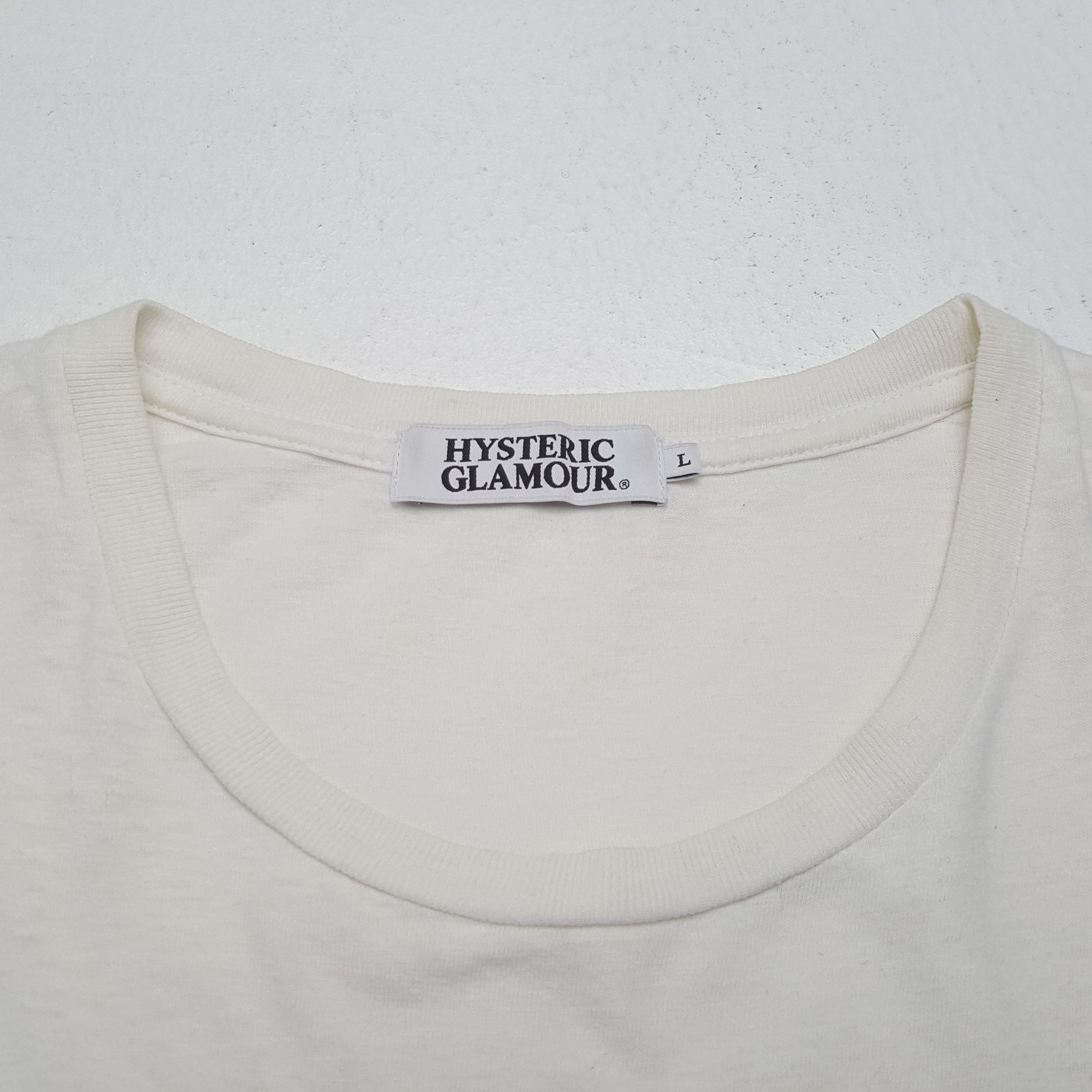 Hysteric Glamour Vintage Hysteric Glamour Japanese Brand T-Shirt C319N60 Size US M / EU 48-50 / 2 - 4 Thumbnail