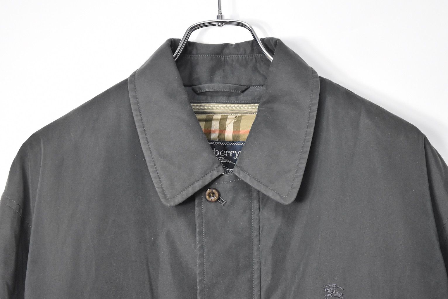 Burberry × Vintage 90s old blouson jacket 26777 - 709 92 Size US L / EU 52-54 / 3 - 3 Thumbnail