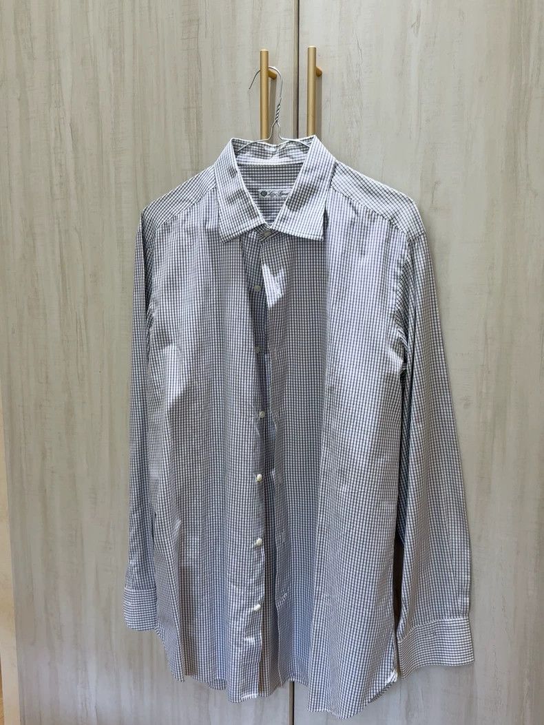 Loro Piana LORO PIANA Cotton shirt Size US M / EU 48-50 / 2 - 1 Thumbnail