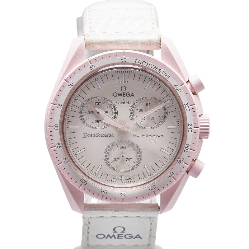 Omega Omega Omega MoonSwatch MISSION TO VENUS Ceramic Ceramic Quartz SO33P100 DUTY FREE for USA Size ONE SIZE - 1 Thumbnail