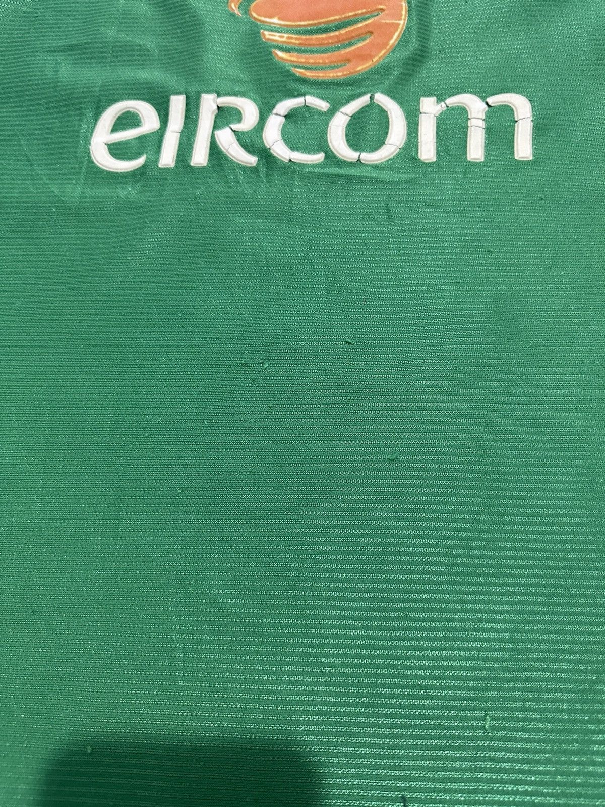 Vintage IRELAND 2001 2003 HOME FOOTBALL JERSEY Size US L / EU 52-54 / 3 - 7 Thumbnail