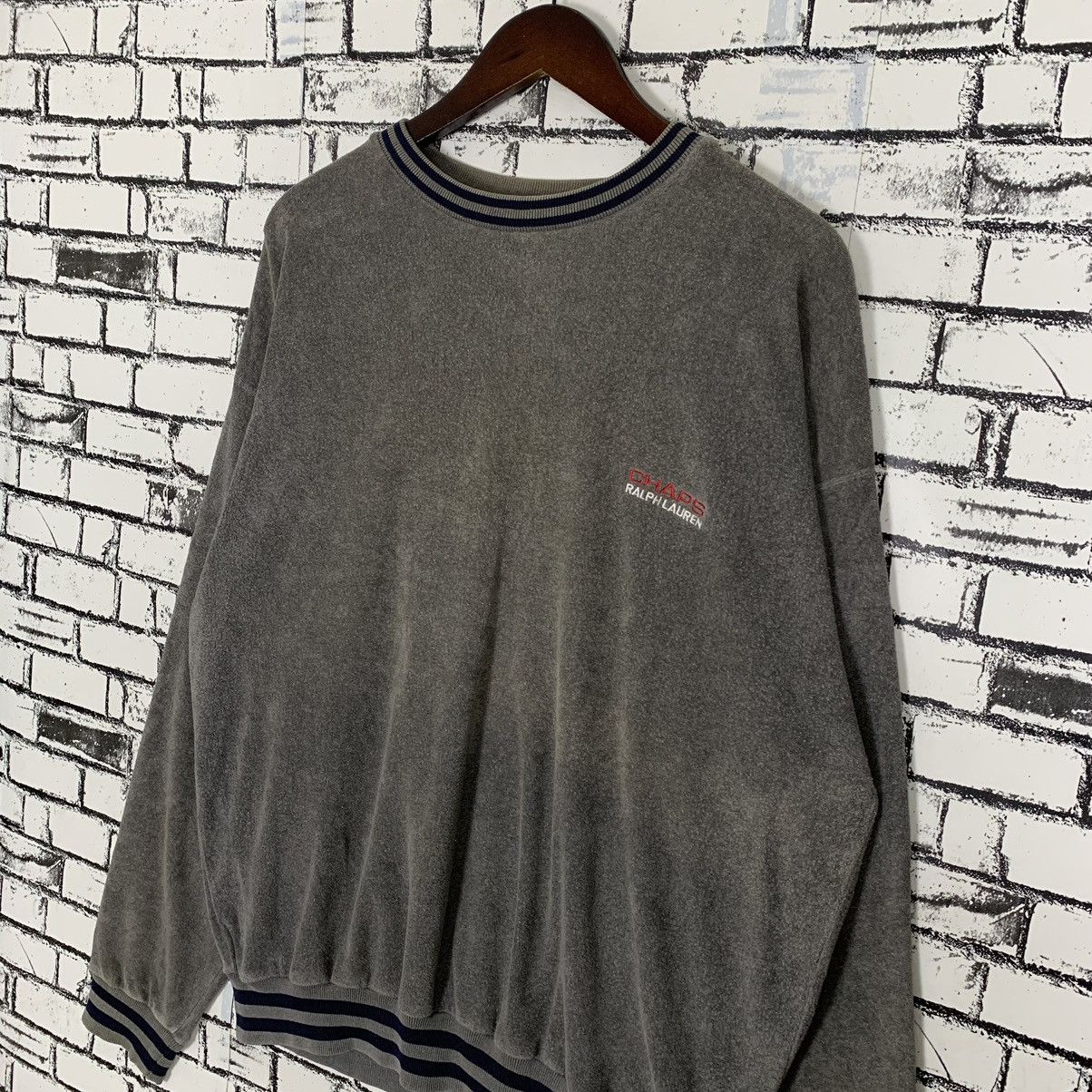 Chaps Ralph Lauren Luxury Brand Chaps Ralph Lauren Embroidered Logo Sweatshirt Size US L / EU 52-54 / 3 - 4 Thumbnail