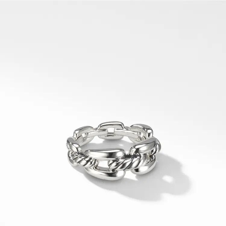 David Yurman o1w1db11025 R13546 /Size 8 /Ring in Silver Size ONE SIZE - 1 Thumbnail