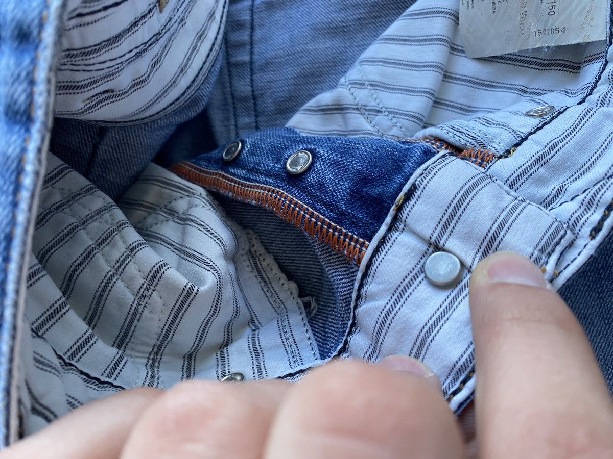 Replay 🔥Opium Punk Replay blue jeans 32 marnel washed faded Size US 32 / EU 48 - 17 Thumbnail