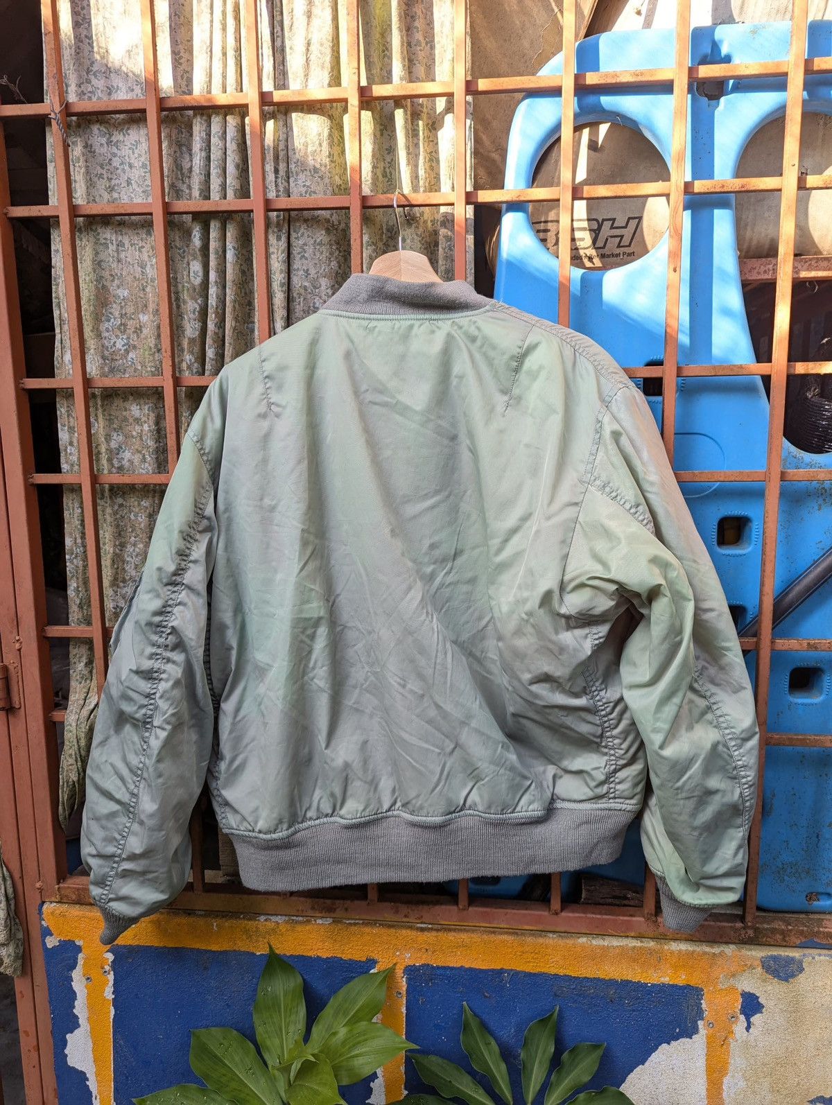 Vintage Vintage Waku Waki Work Fashion Bomber Jacket Size US L / EU 52-54 / 3 - 2 Thumbnail