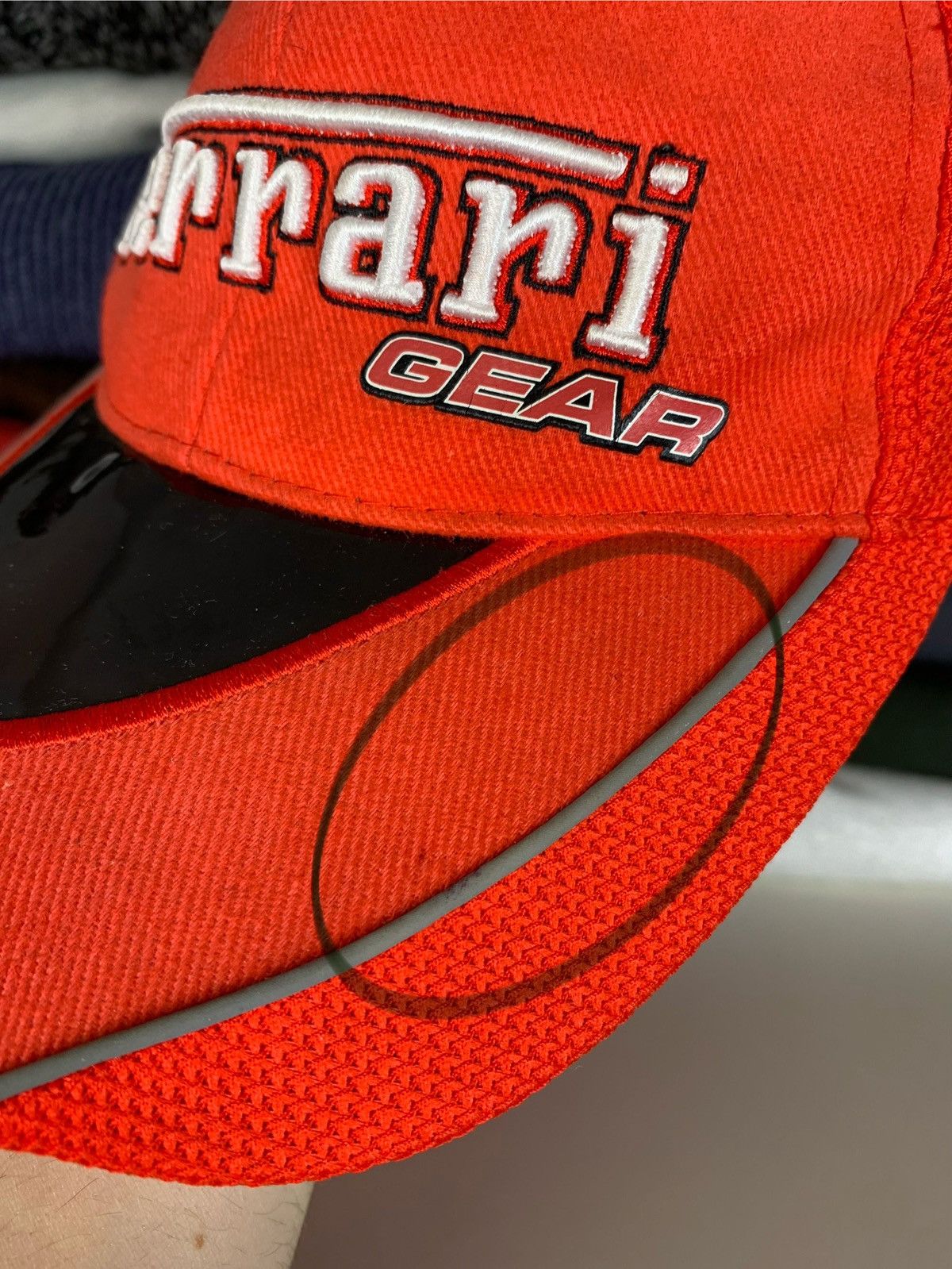 Ferrari × Vintage Vintage Ferrari Cap Hat Size ONE SIZE - 9 Thumbnail