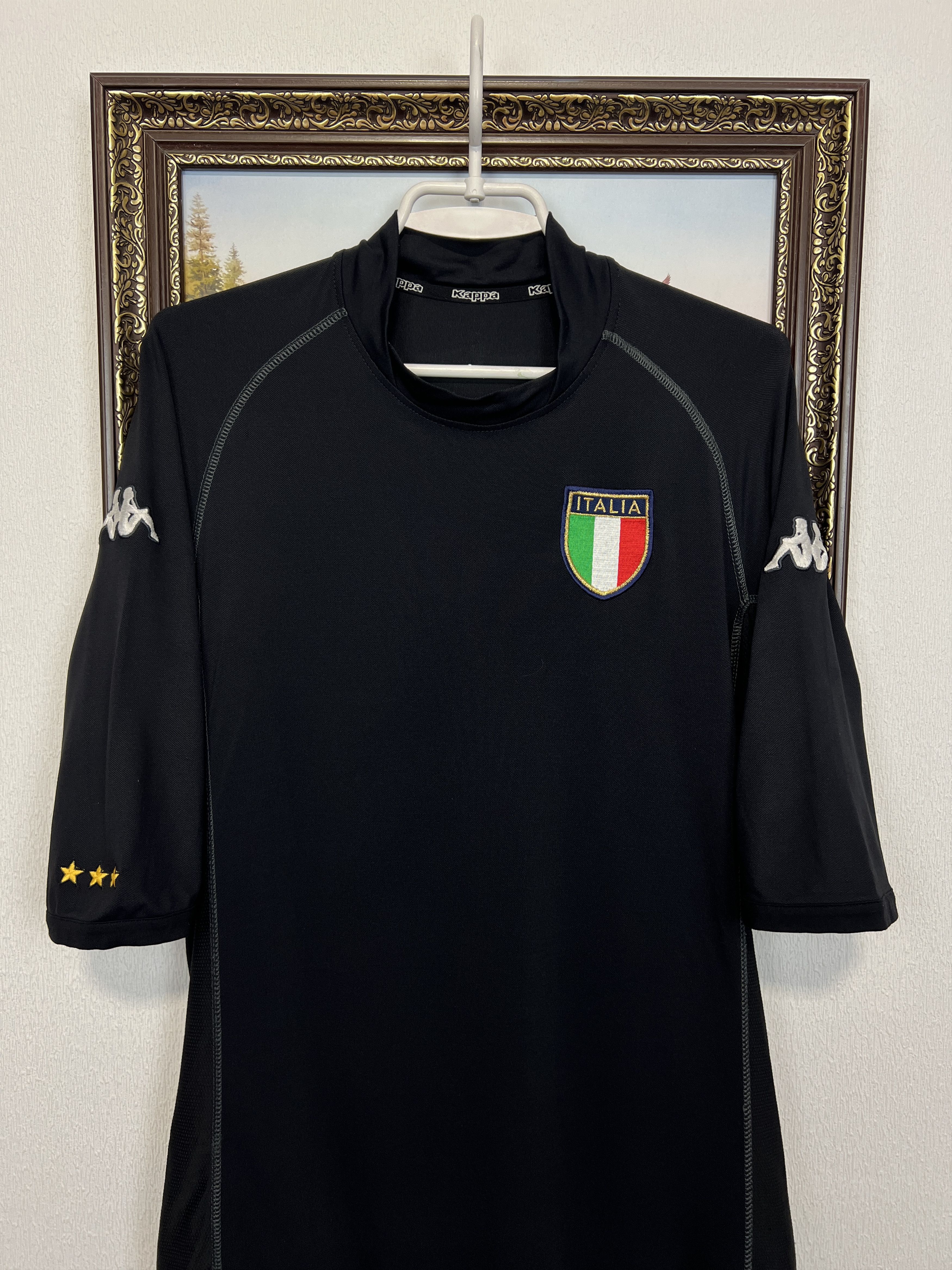Kappa Italy Goalkeeper football shirt Soccer Maglia Jersey Trikot Size US XL / EU 56 / 4 - 2 Thumbnail