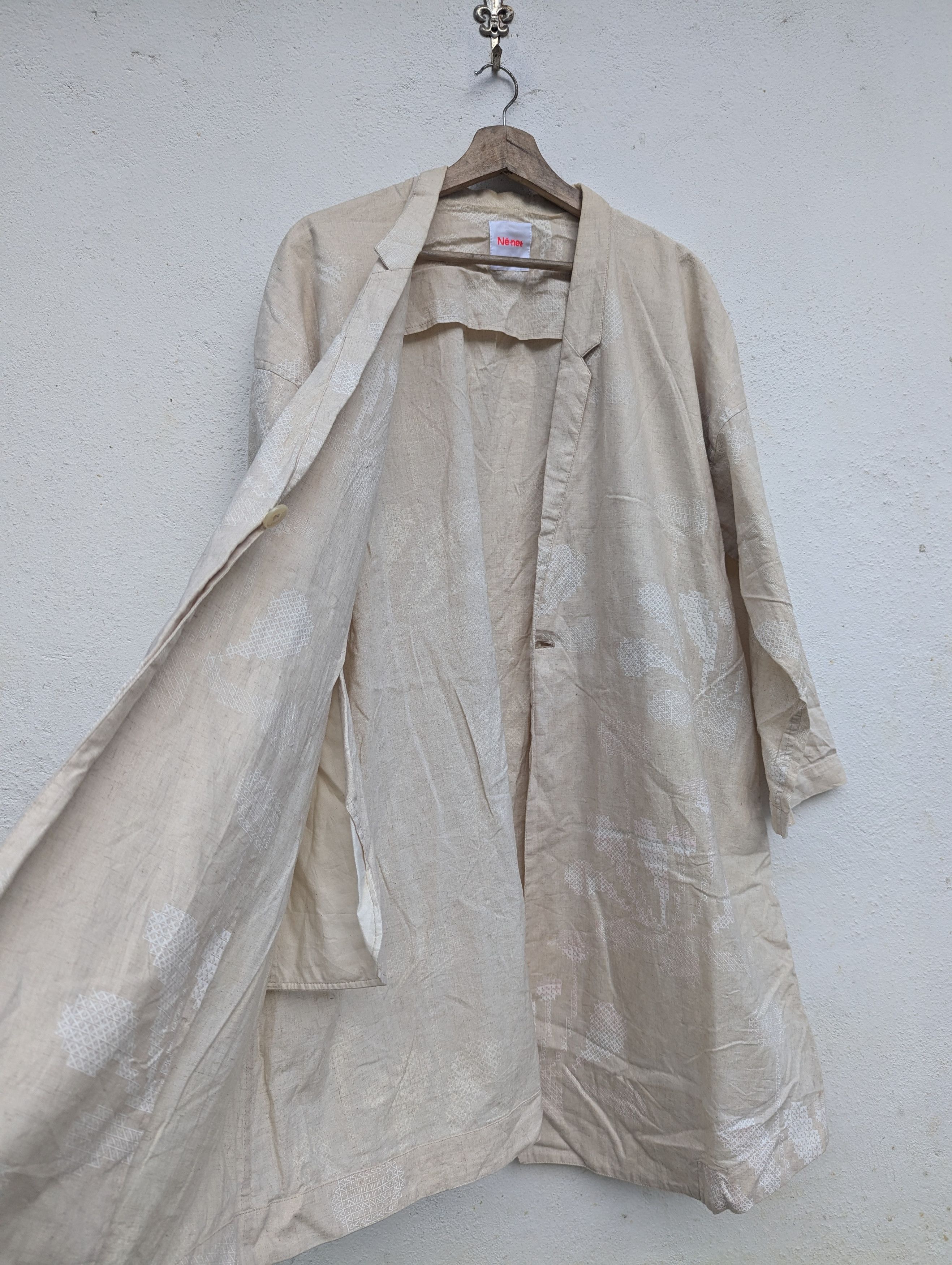 Issey Miyake NE-NET OVERSIZED SINGLE BUTTON Size US M / EU 48-50 / 2 - 11 Thumbnail