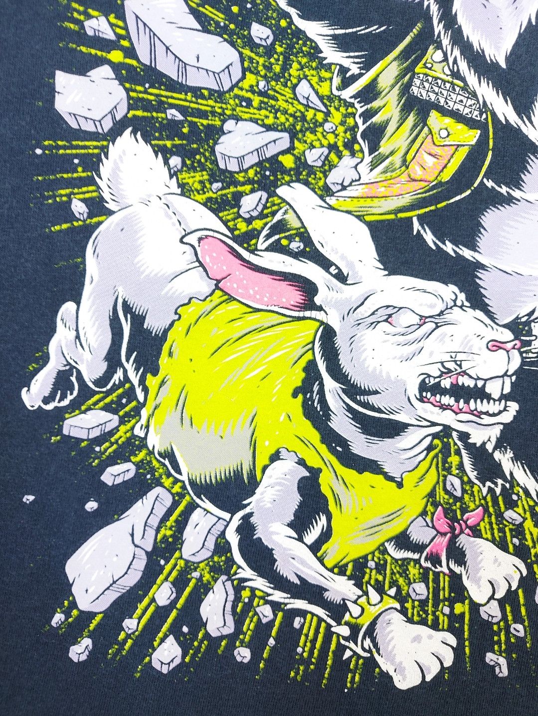 Band Tees × Vintage Vintage 2008 The Bunny the Bear Band Merch MySpace Era TEE Size US L / EU 52-54 / 3 - 3 Thumbnail