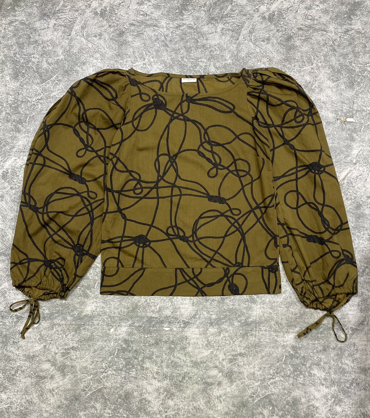 Dries Van Noten Dries Van Noten Vintage Printed Shirt Size S / US 4 / IT 40 - 1 Thumbnail