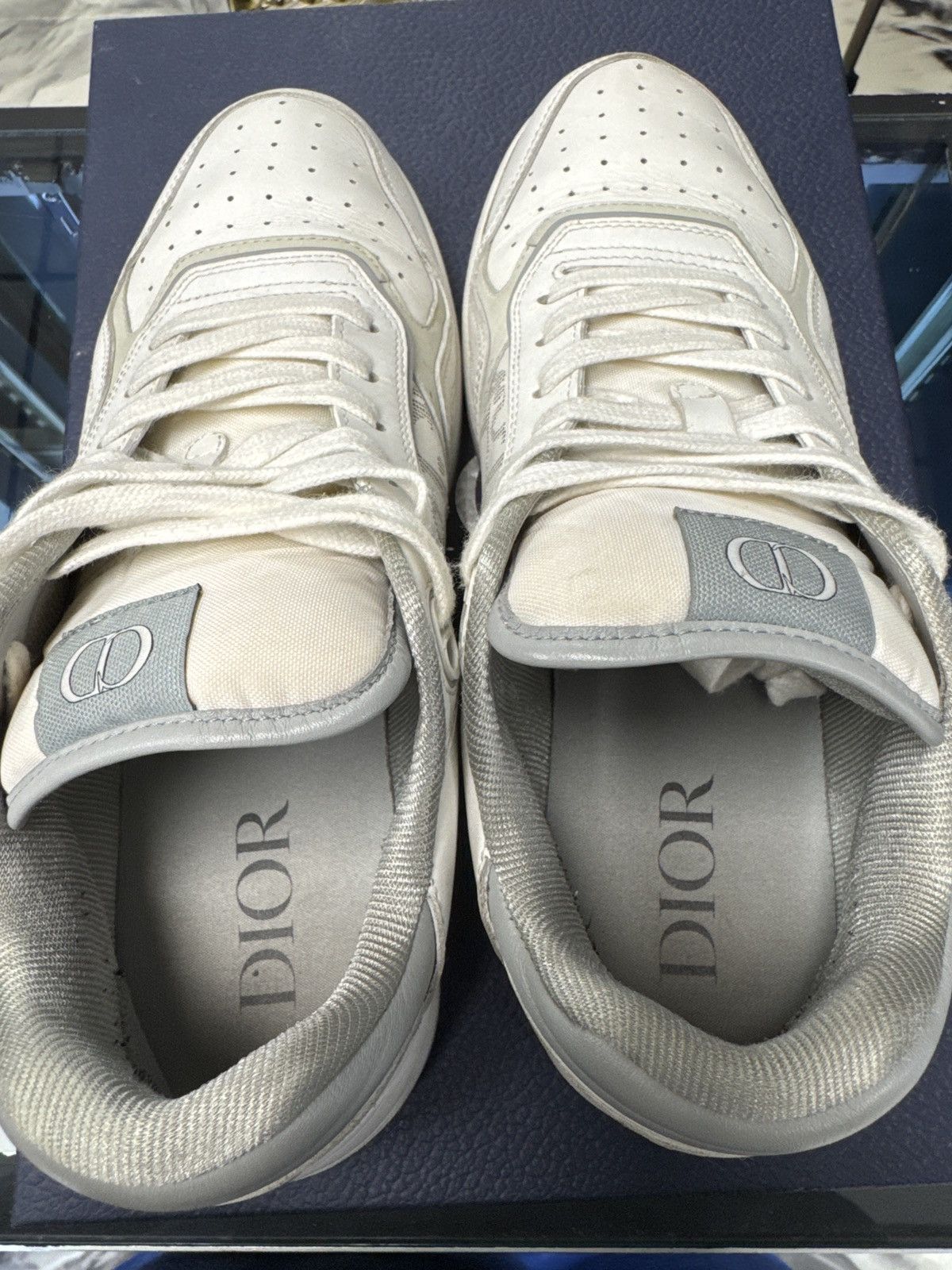 Dior DIOR B27 LOW GALAXY WHITE Size US 9 / EU 42 - 12 Thumbnail