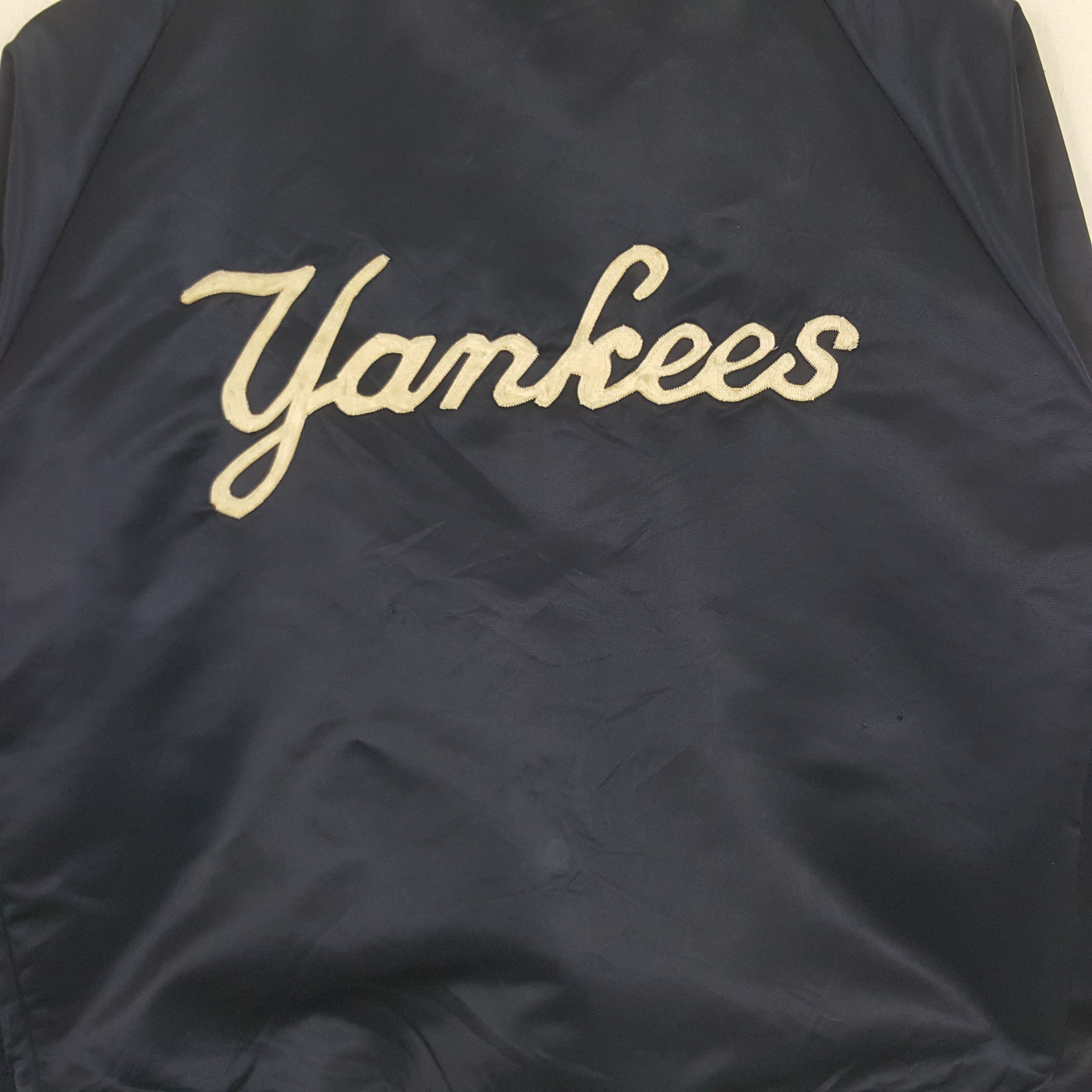 Vintage Vintage Yankees MLB Baseball Team Varsity Jacket Size US M / EU 48-50 / 2 - 2 Thumbnail