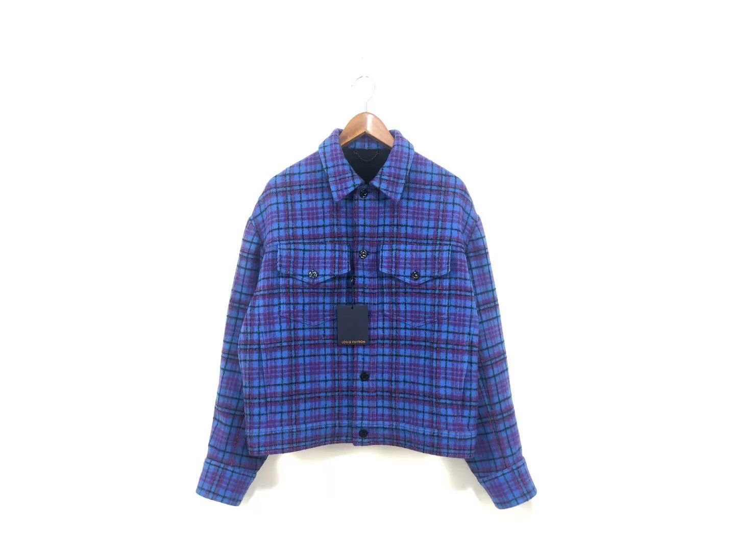 Louis Vuitton Louis Vuitton Wool Plaid Light Jacket m Men Size US M / EU 48-50 / 2 - 1 Thumbnail