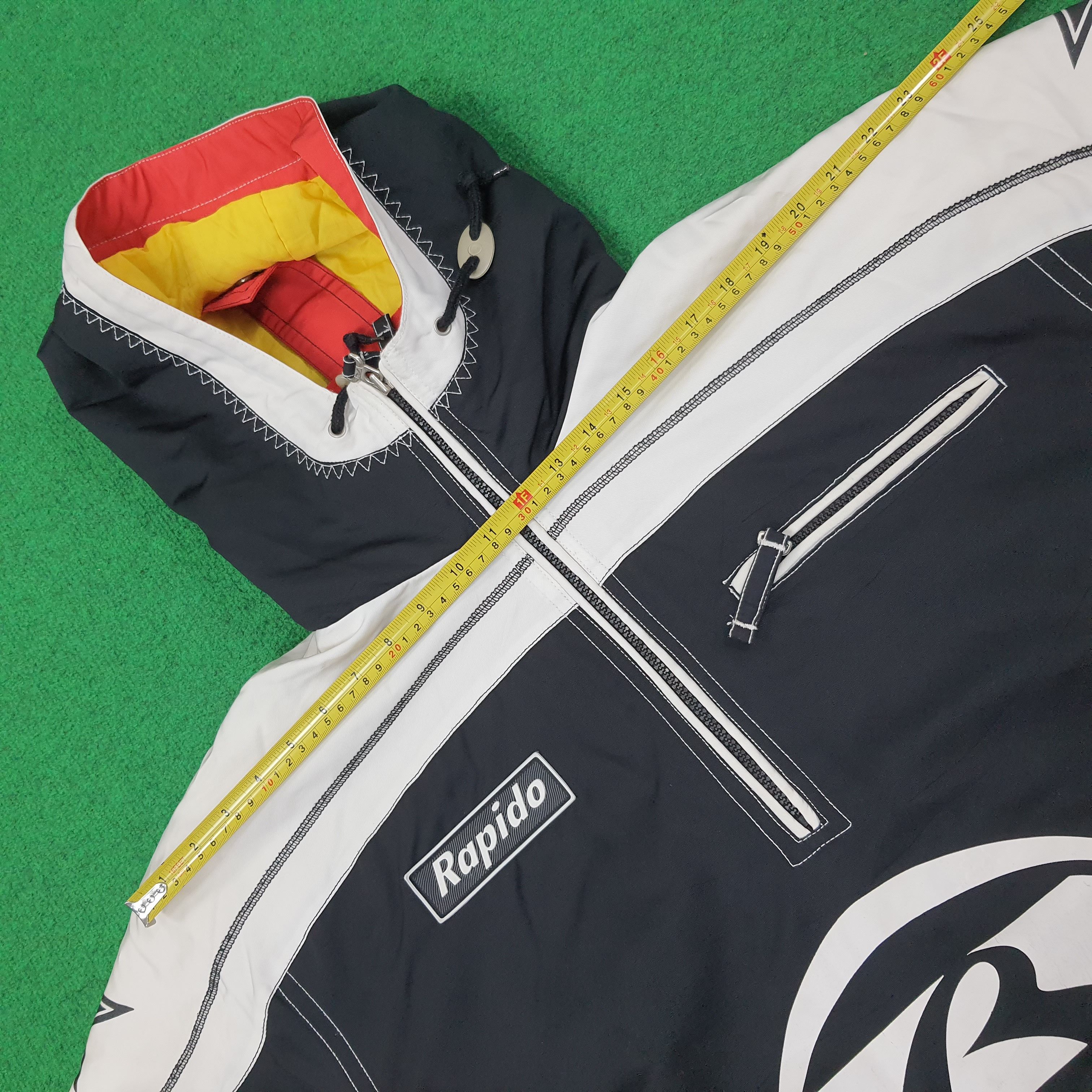 Vintage Vintage RAPIDO Sportswear Motorcycles Brand Jacket C251N4 Size US XXL / EU 58 / 5 - 14 Thumbnail